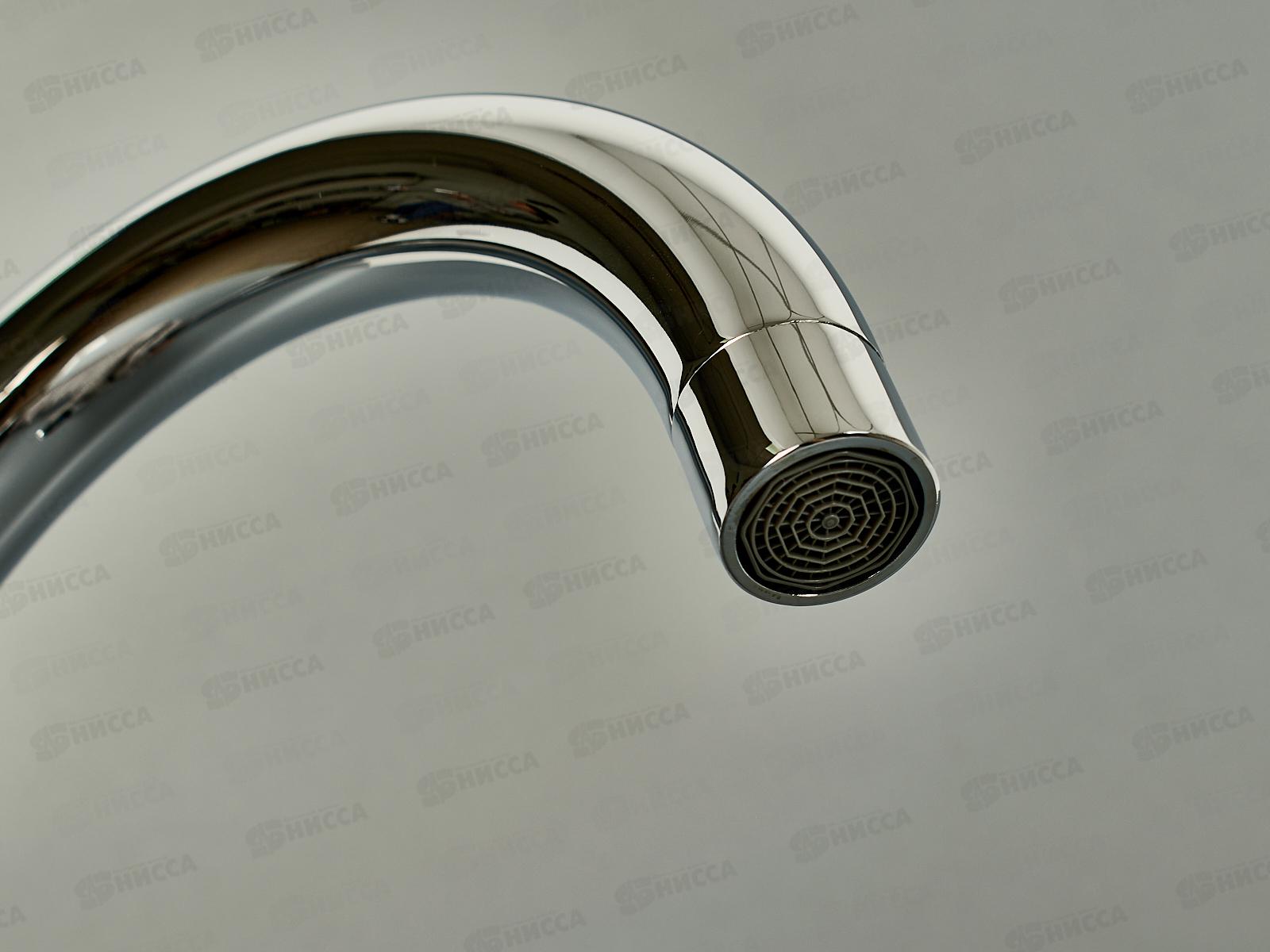 Смеситель д/кухни с гайкой, хром, EM4093  *10