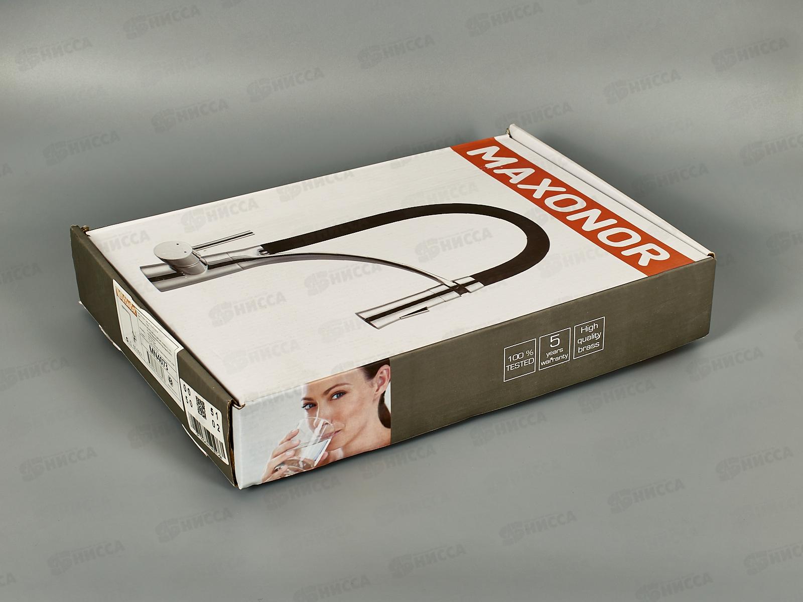 Смеситель д/кухни с гайкой, хром, EM4073  *10