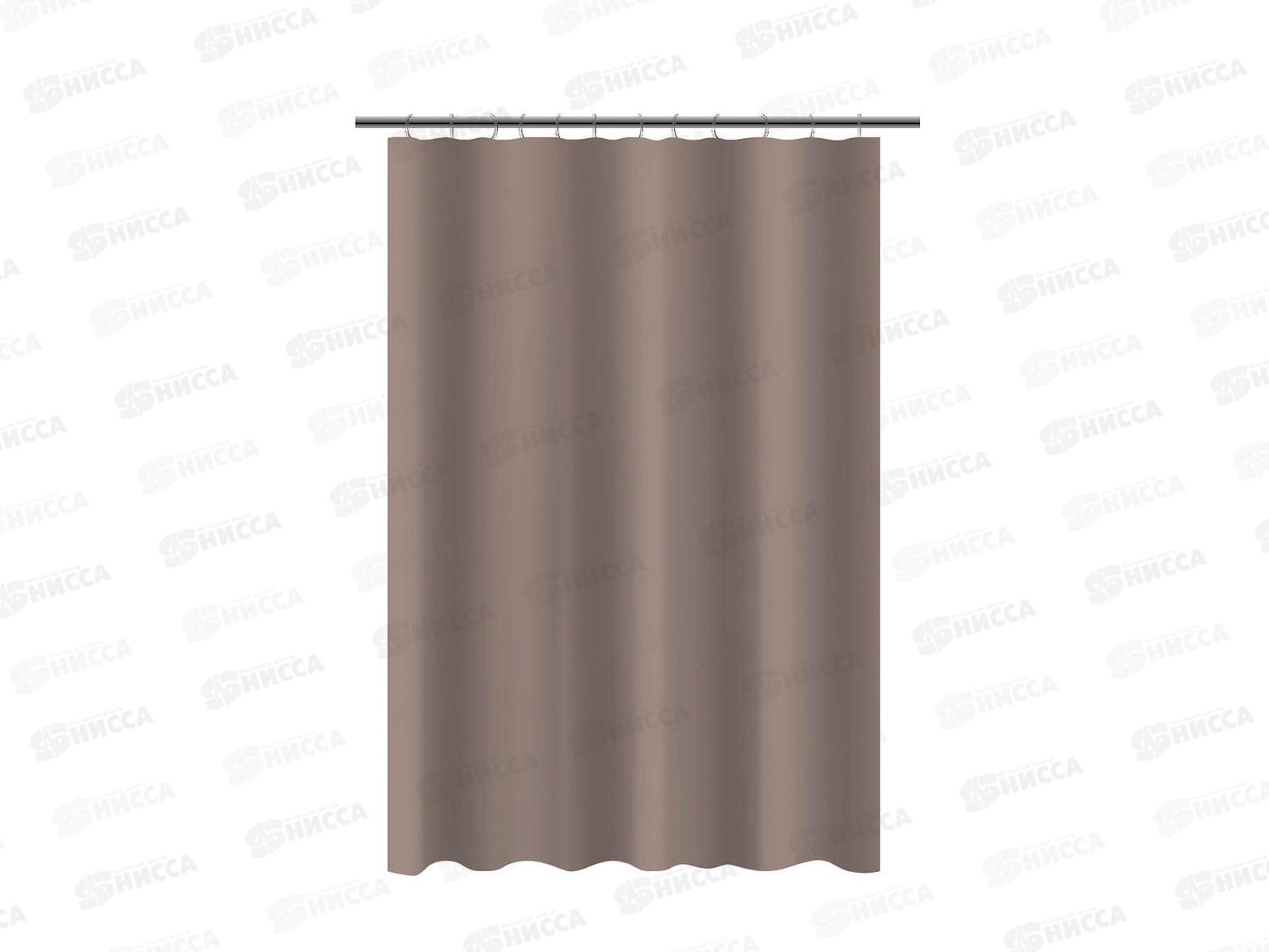 Штора д/ванной 461621 VETTA &quotФора&quot 180см, с утяжелителем, 2 цвета  г