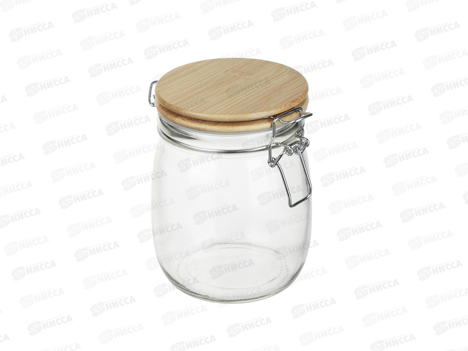 Банка для сыпучих продуктов 750мл Vetta 11х14,5см стекло,  828-362  г