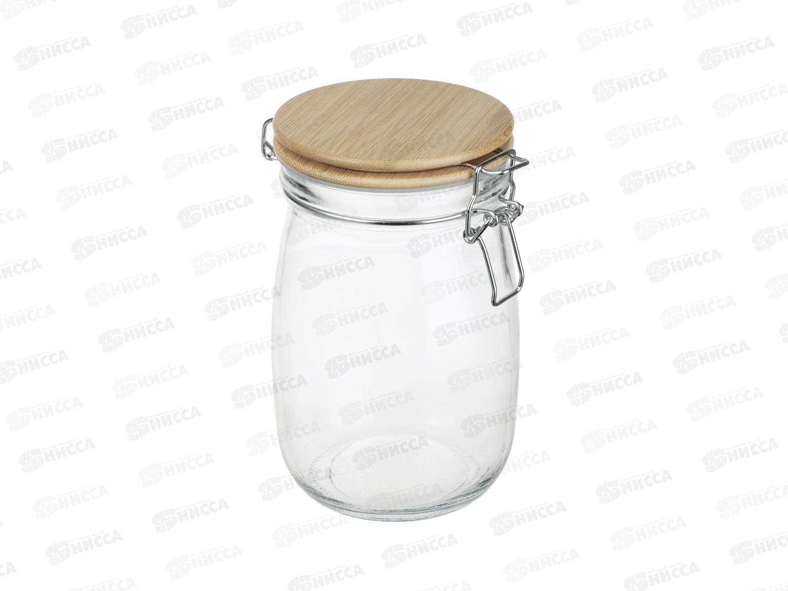 Банка для сыпучих продуктов 1000мл Vetta 11х17см стекло,  828-363  г