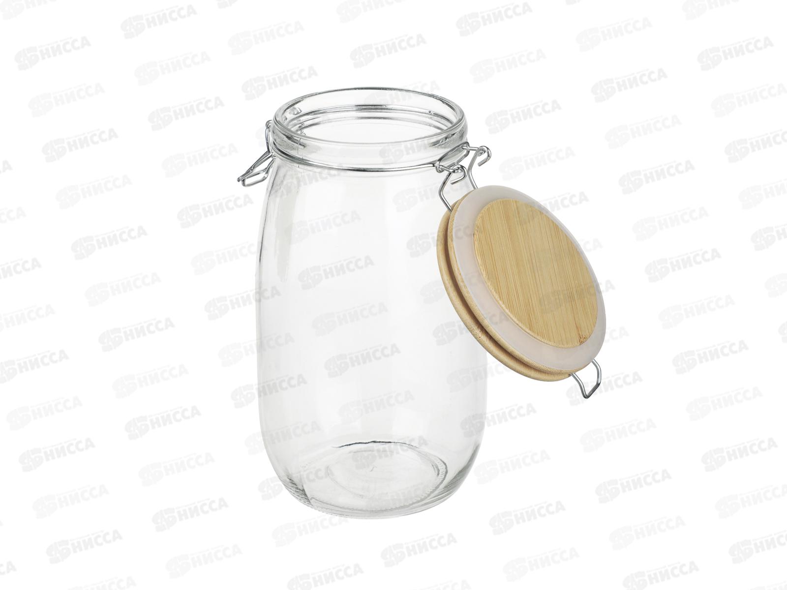 Банка для сыпучих продуктов 1500мл Vetta 12х22см стекло,  828-364  г