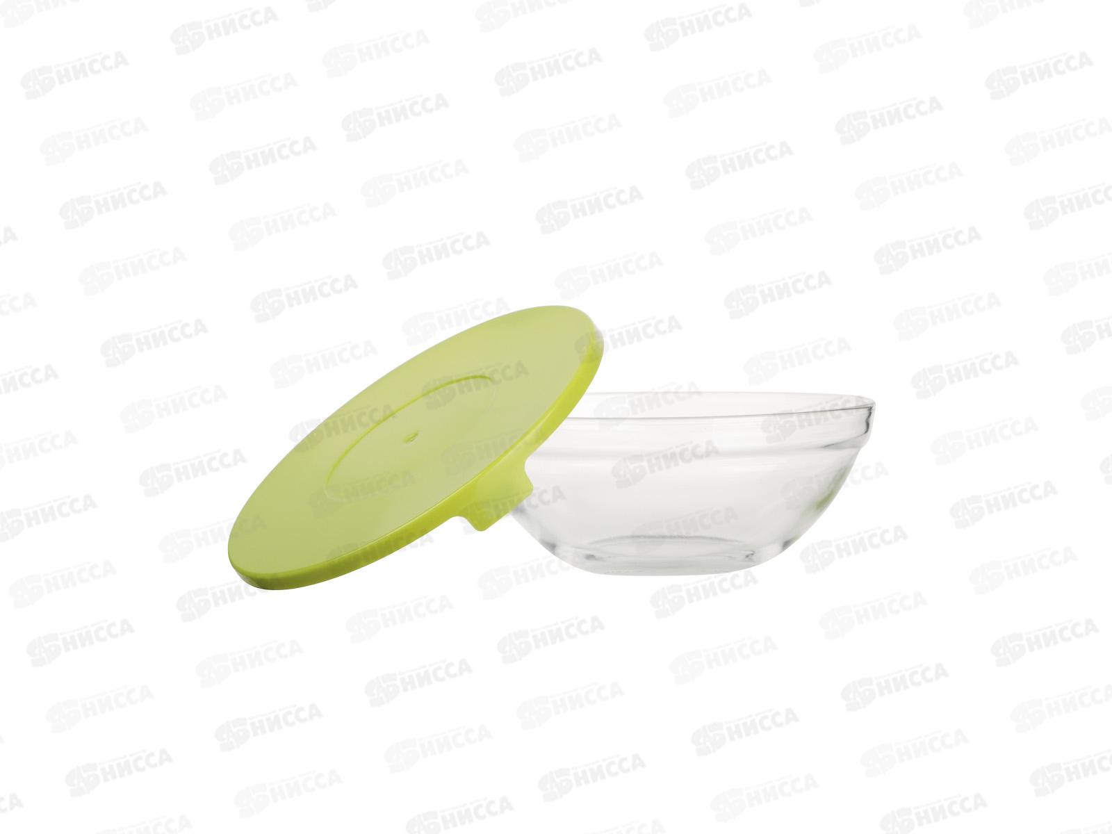 Набор салатников с крышкой 5шт стекло, оливковый MILLIMI 878-608 г