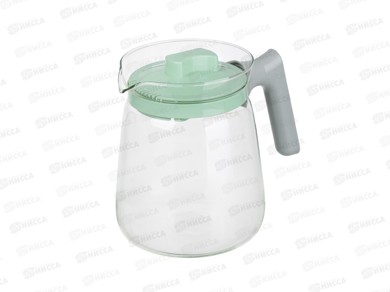 Кувшин 2000мл с пластиковой крышкой MILLIMI стекло, 878-699  г