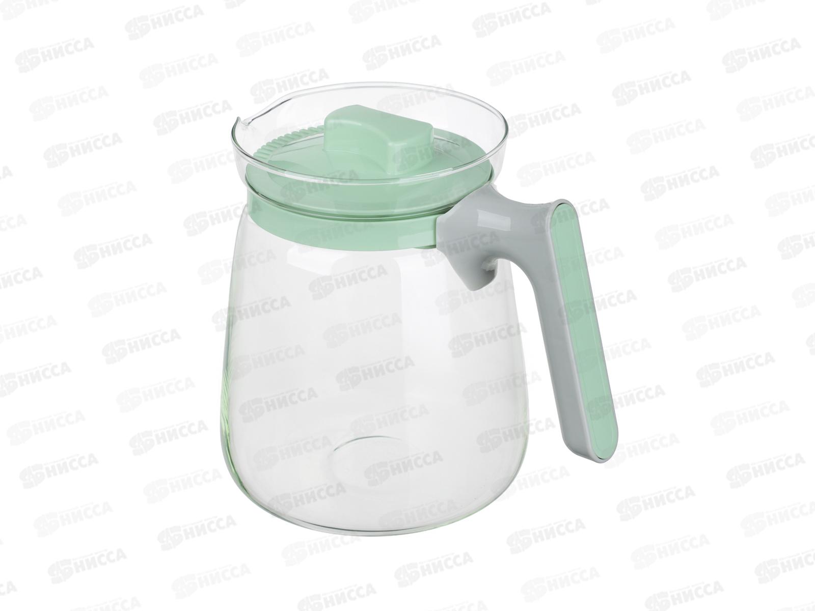 Кувшин 2000мл с пластиковой крышкой MILLIMI стекло, 878-699  г