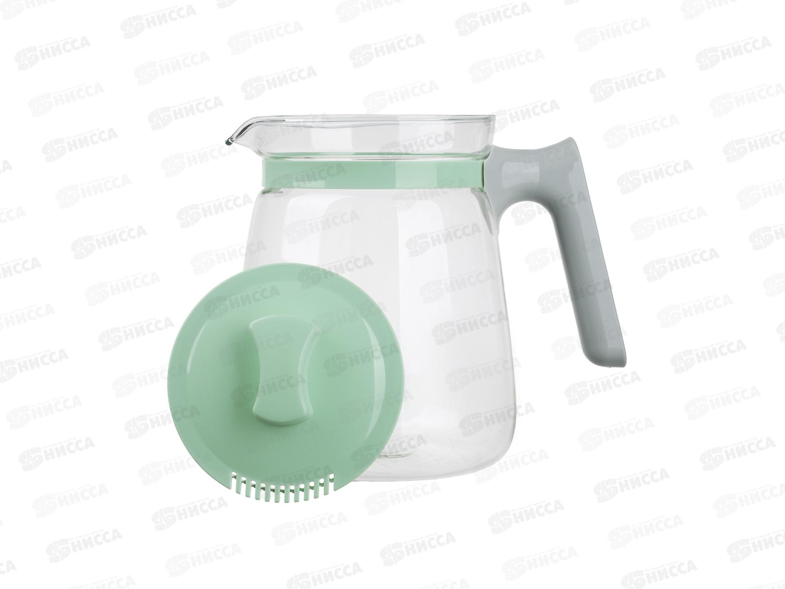 Кувшин 2000мл с пластиковой крышкой MILLIMI стекло, 878-699  г