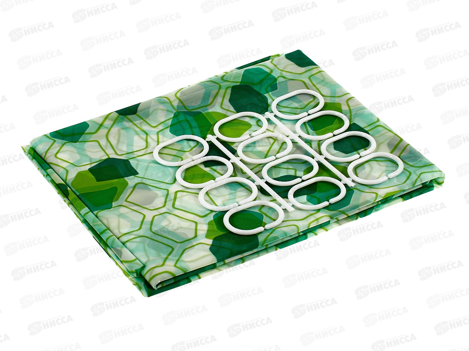 Штора для ванной 180*180 (004492)   Ж