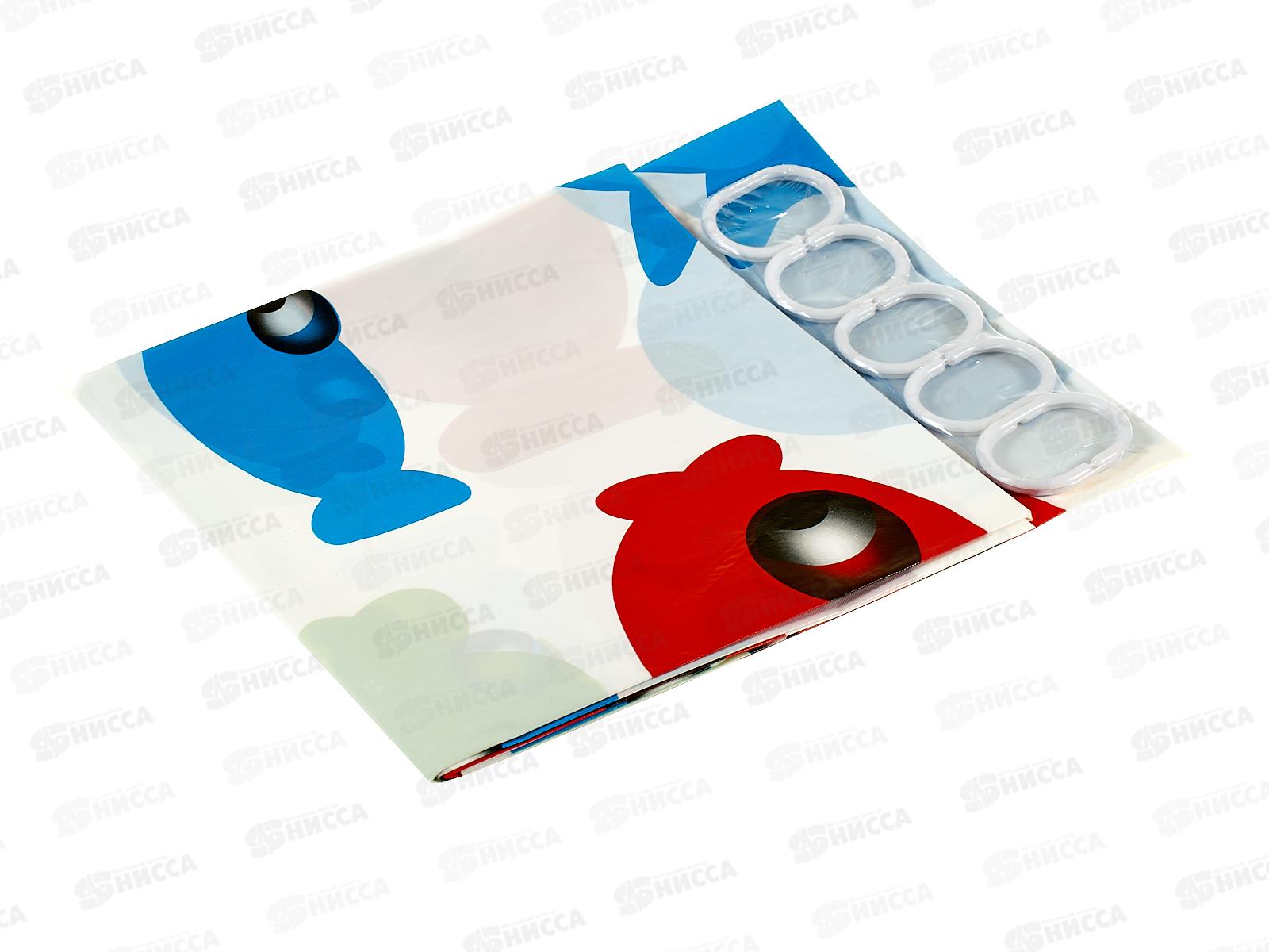 Штора для ванной 180*180 (047421)   Ж