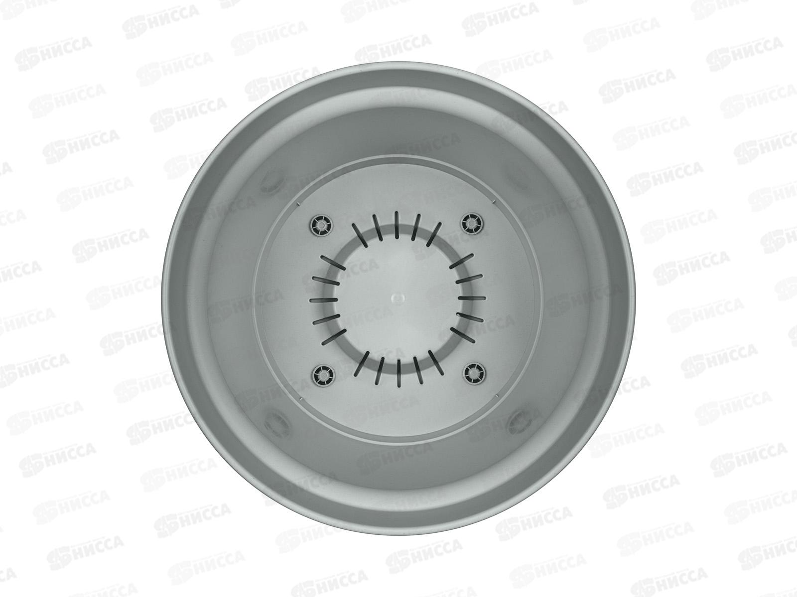 Горшок д/цв. &quotMint&quot D310мм 10,7л с/п Серый 221612235/03  *14