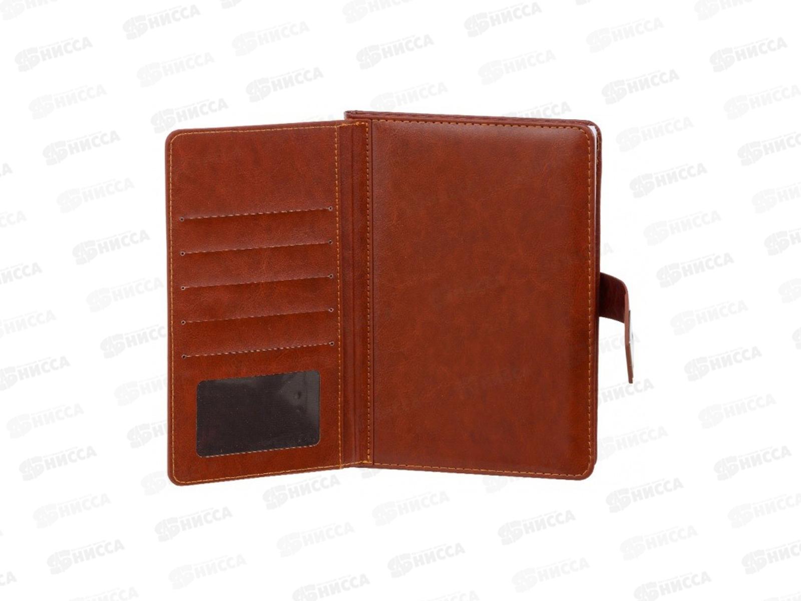 Ежедневник Basir кож.зам.,под нубук,коричневый,МС-7808*48