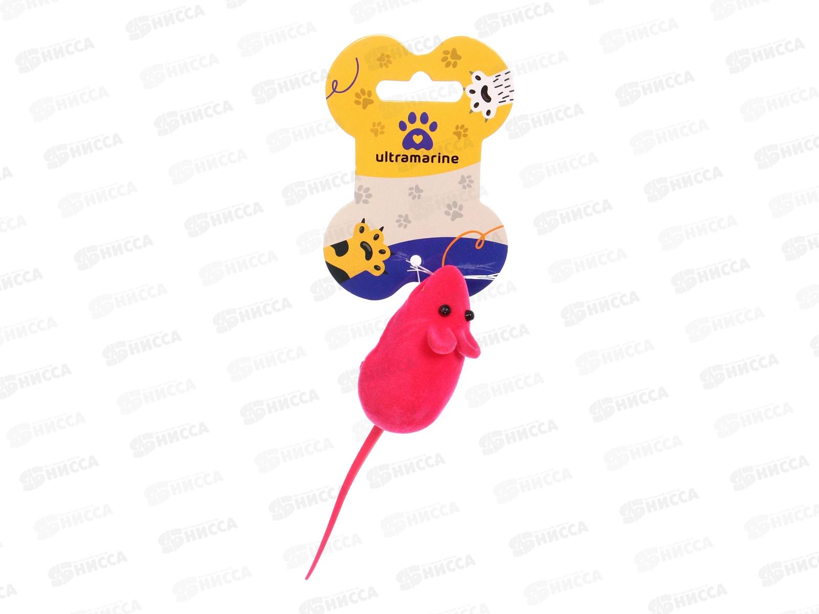 Игрушка-мышка для коше &quotЦепкие лапки&quot 3 цвета, 684-0415  *12