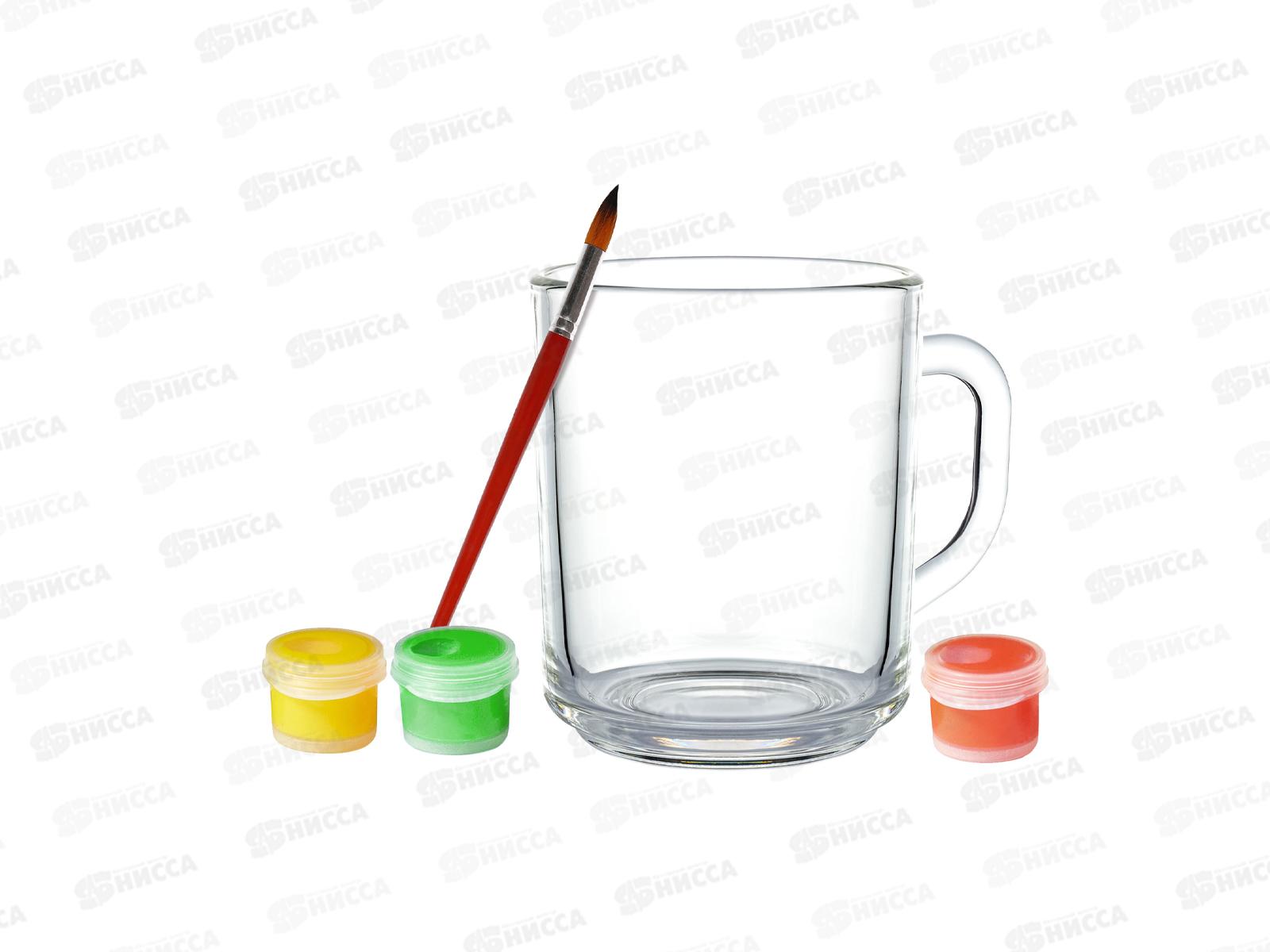 Набор для творчества. Кружка под роспись &quotЦветочки&quot 04498