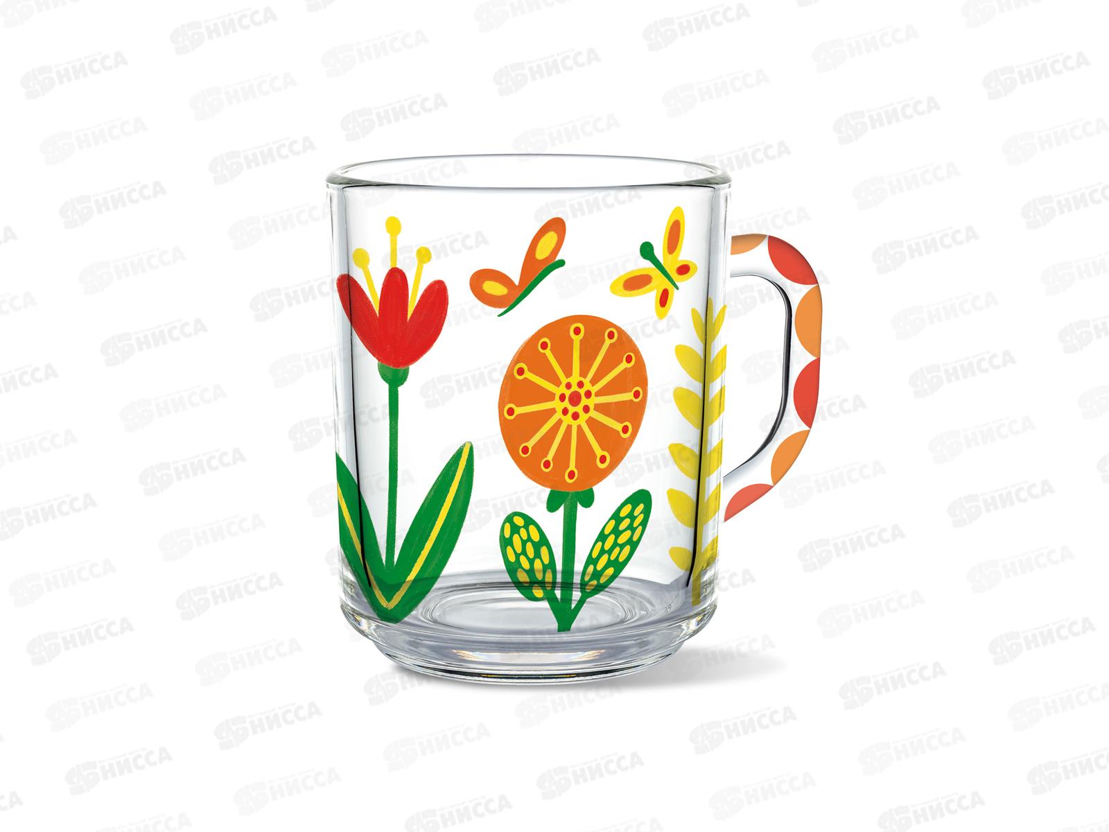 Набор для творчества. Кружка под роспись &quotЦветочки&quot 04498