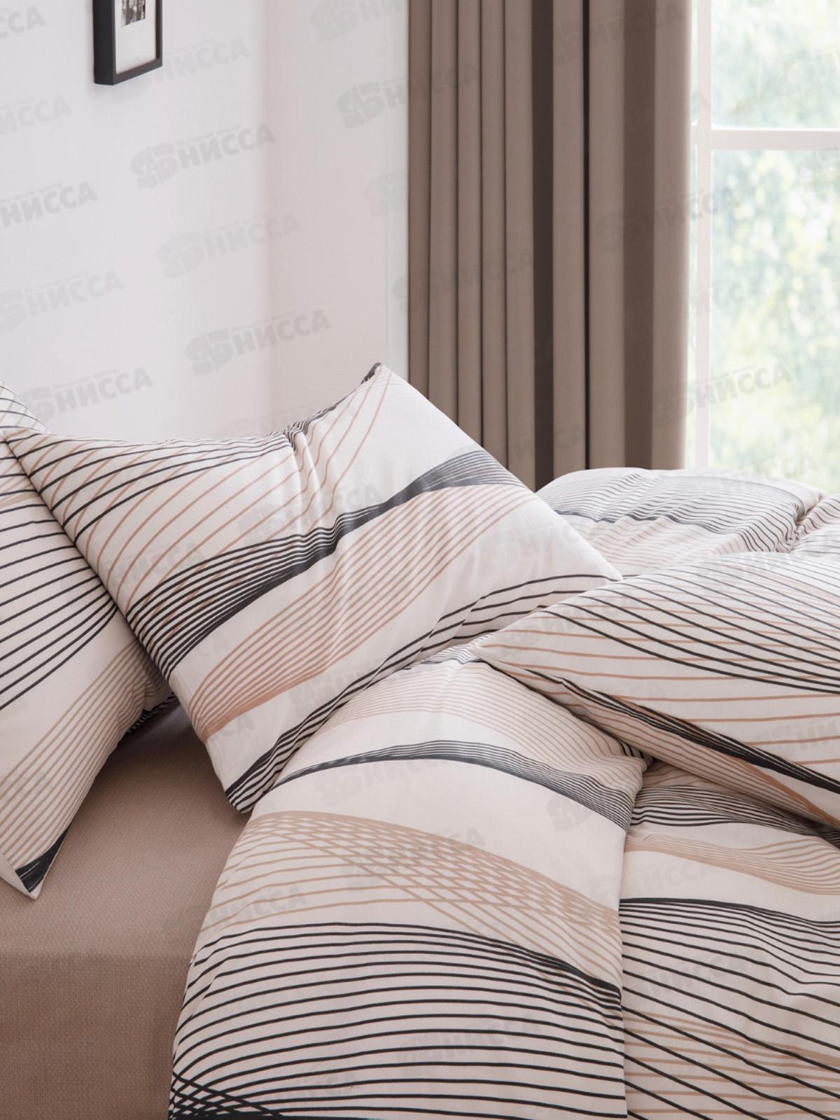 КПБ 2,0сп с евро прост. Поплин 120гр НН Рикки 70*70 2шт