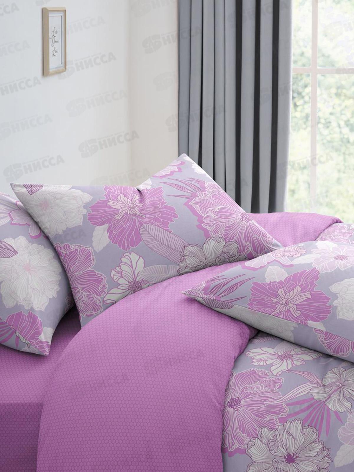 КПБ 2,0сп с евро прост. Бязь 120гр НН Сэра 70*70 2шт