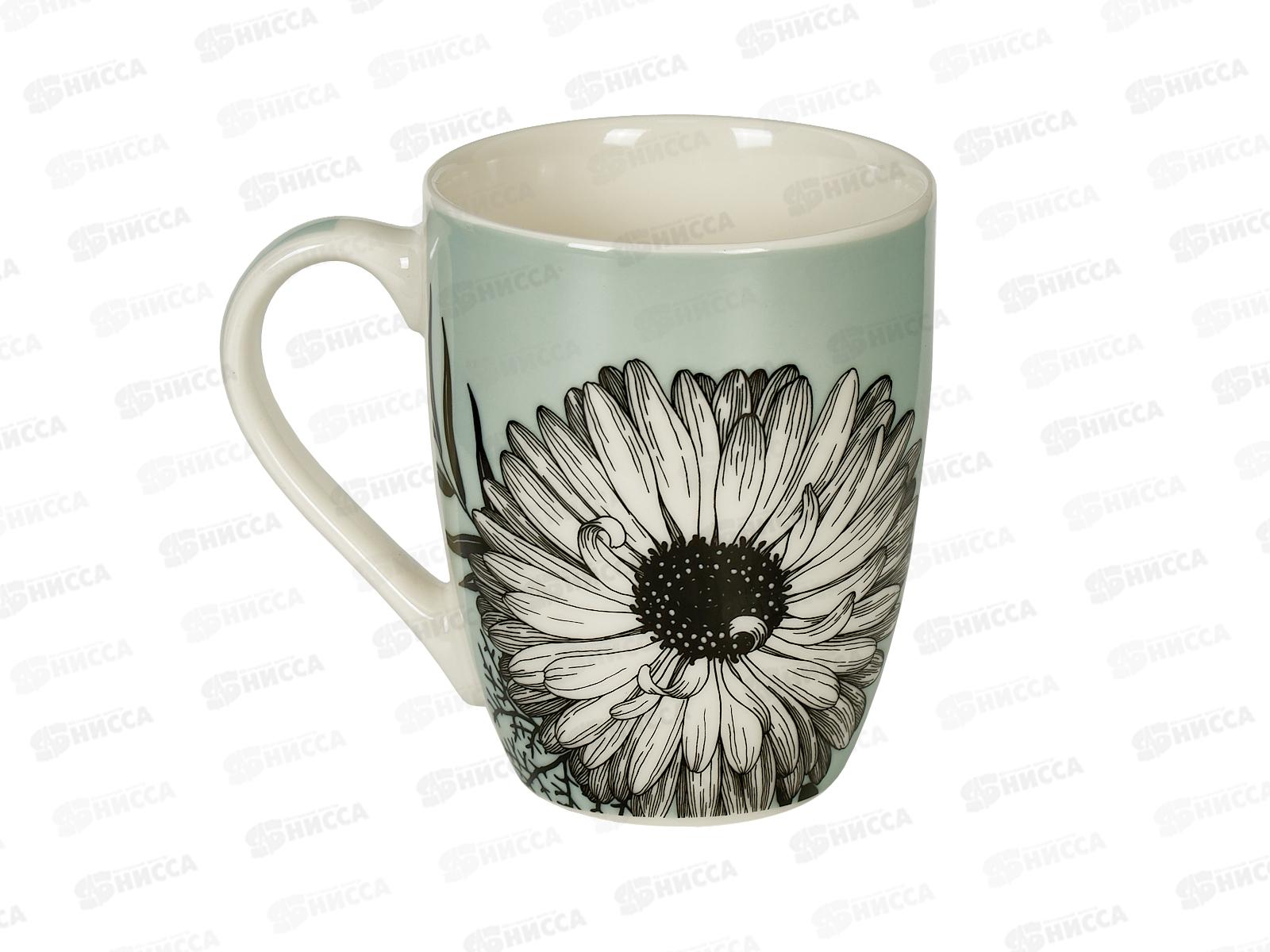 Кружка бочка Мятная ромашка 340мл 1019041