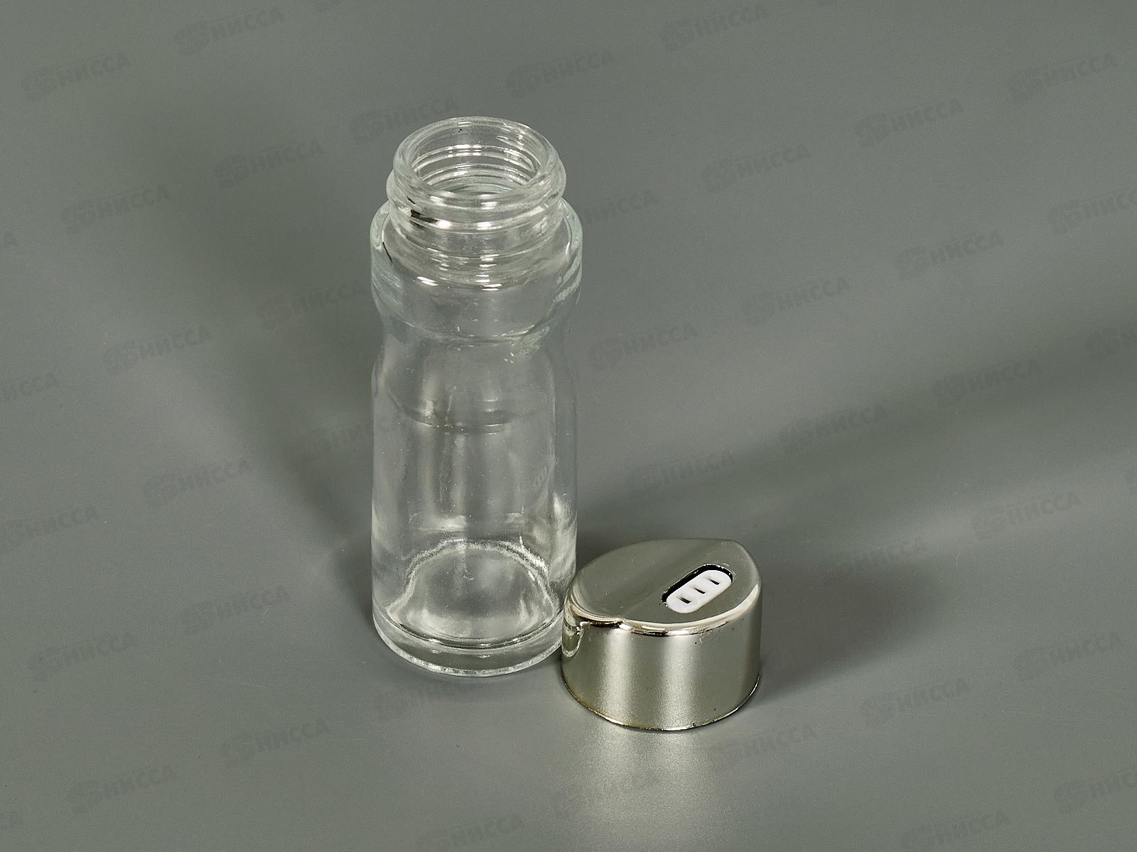 Банка для специй 40мл стекло/пластик AST-002-БС-040