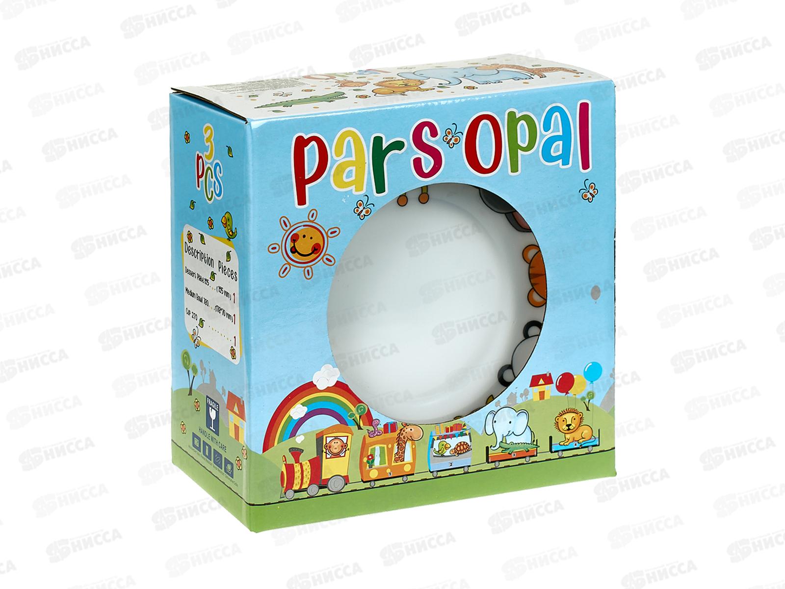 Набор для завтрака 3пр Animals PO-3sd-754 122289 *12