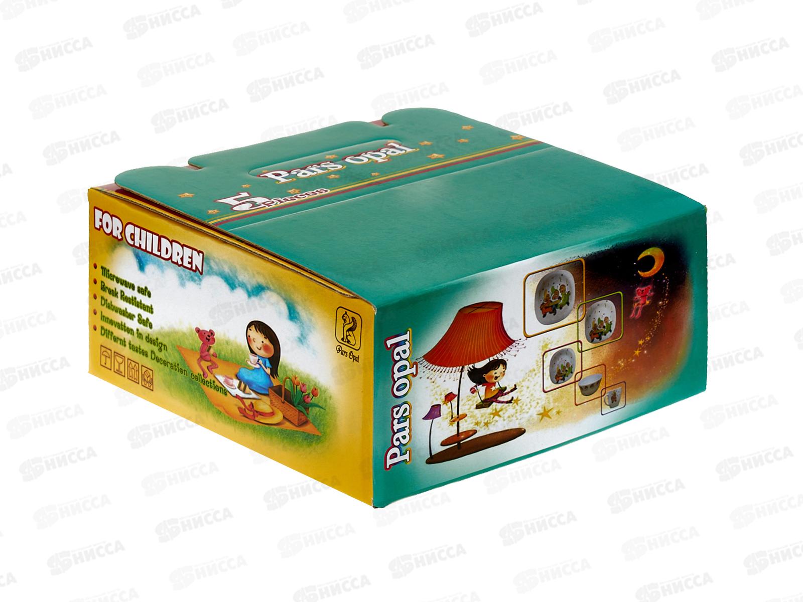 Набор для завтрака 5пр Mouse PO-5sd-783 120498 *12