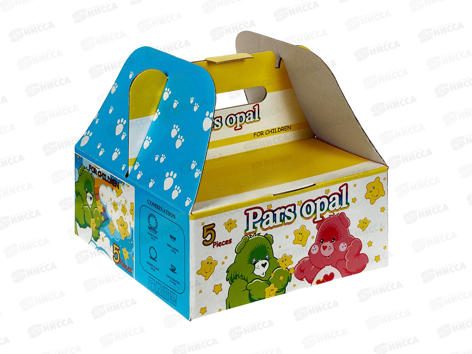 Набор для завтрака 5пр Happy PO-5sd-759 118729 *12