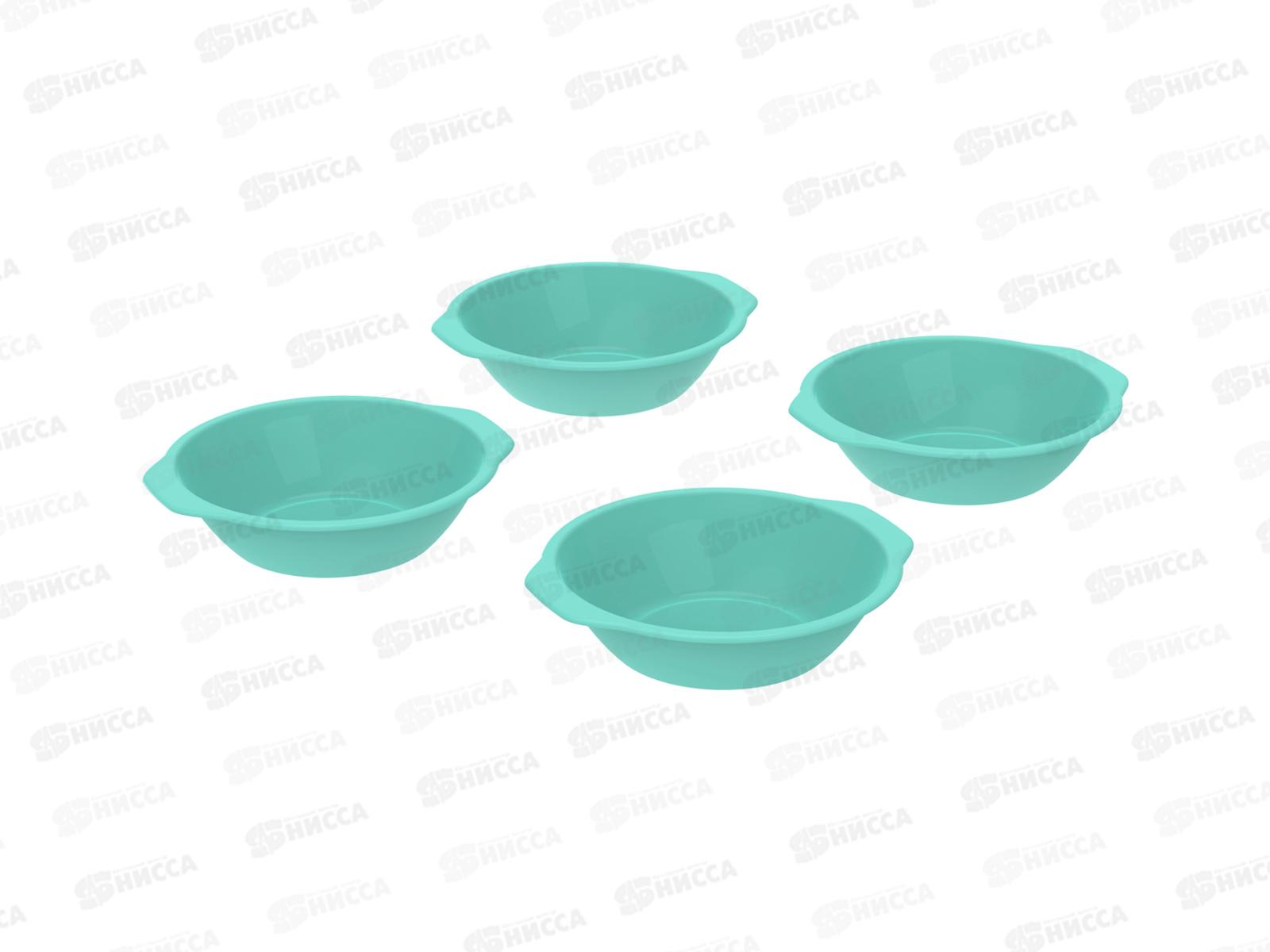 Набор тарелок &quotПикник&quot 4шт (d-180мм, h-45мм, 700мл) АП 534