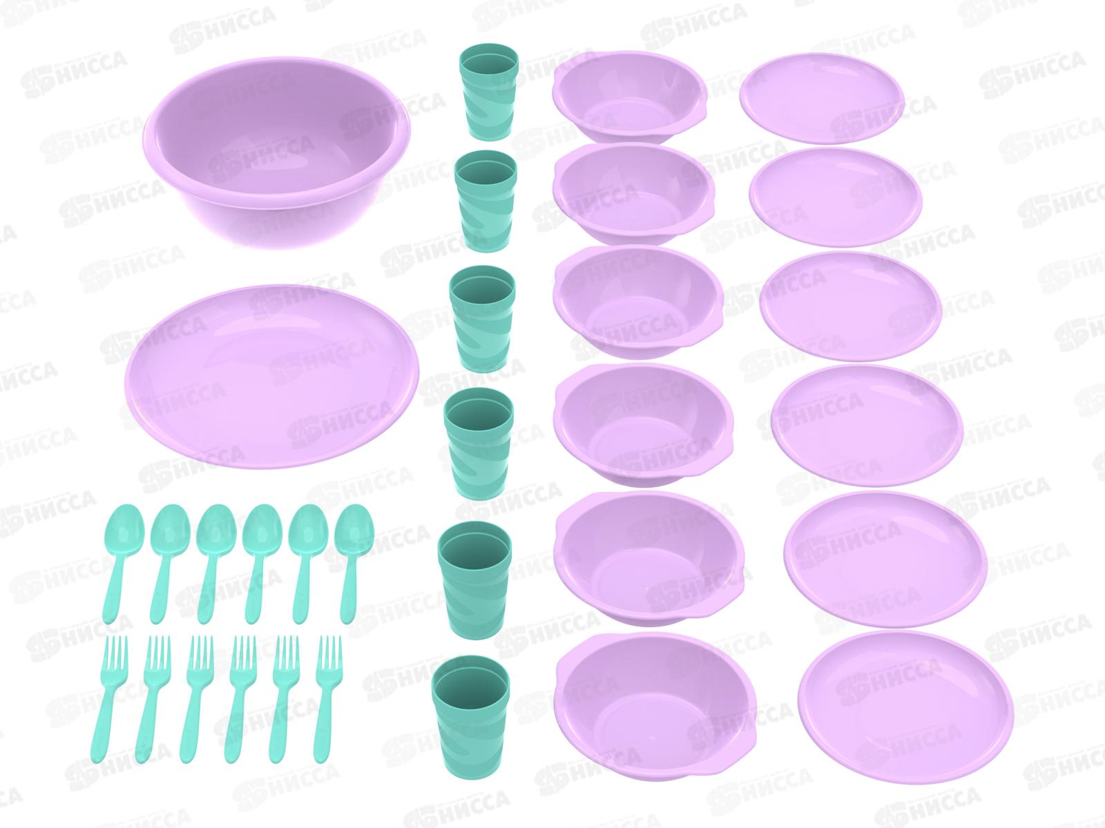 Набор посуды для пикника №9 &quotВечеринка&quot (6 персон, 32пр.) АП 184