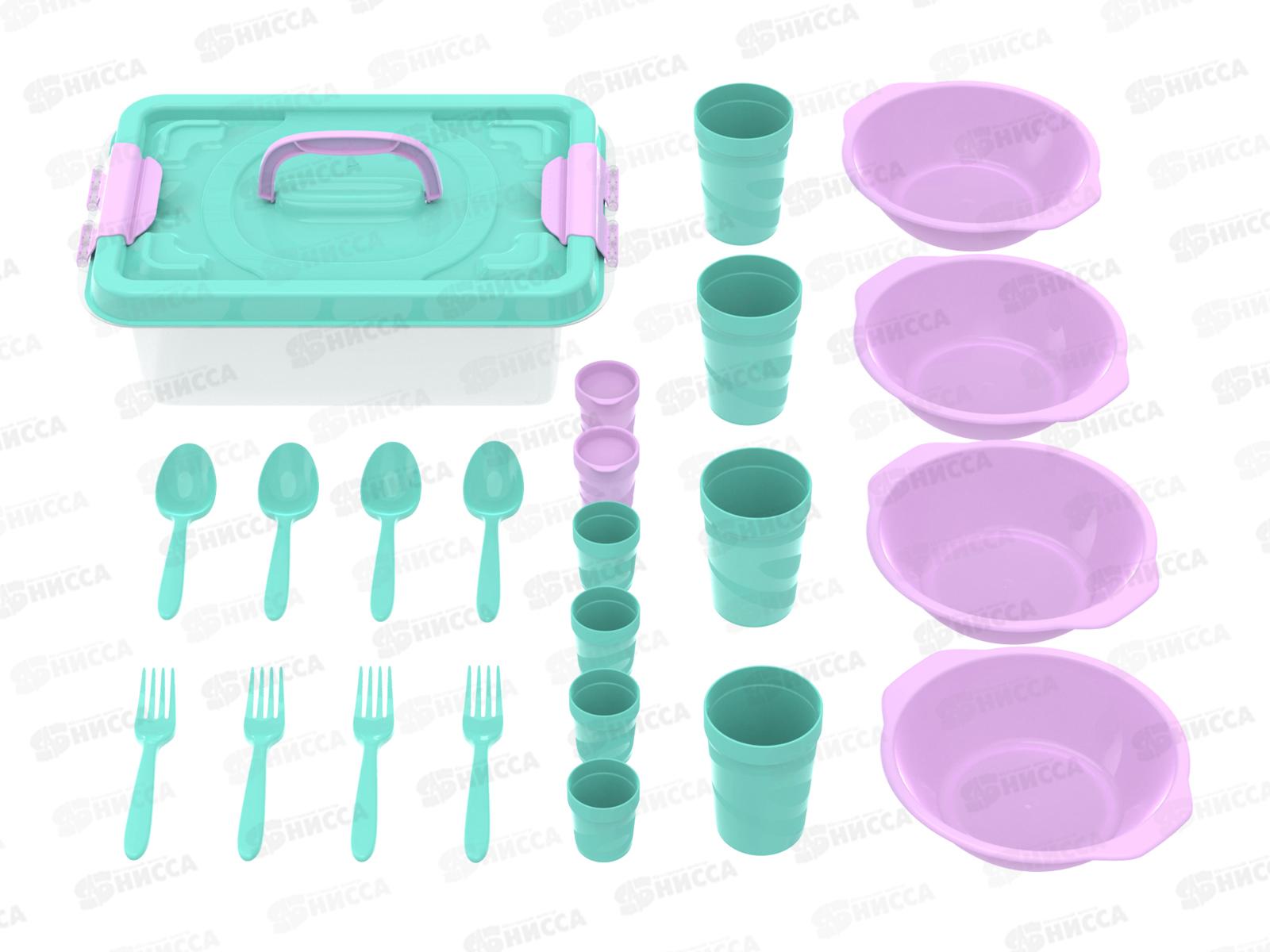 Набор посуды для пикника №16 &quotВсегда с собой- 2&quot (4 пер. 23пр.) АП 775