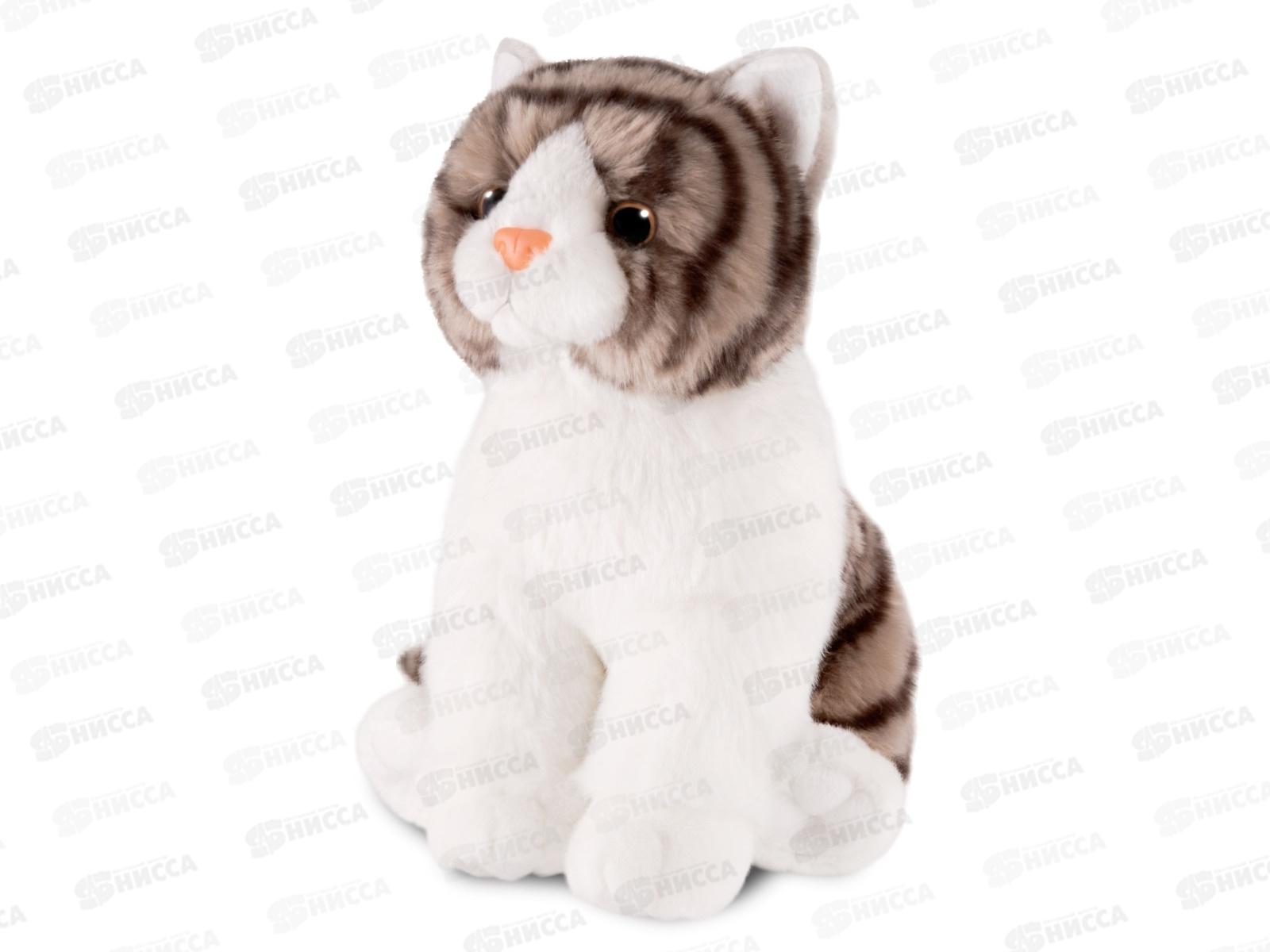 Серый полосатый Котик, 25см, МL-SO-130222-25-9 Maxitoys