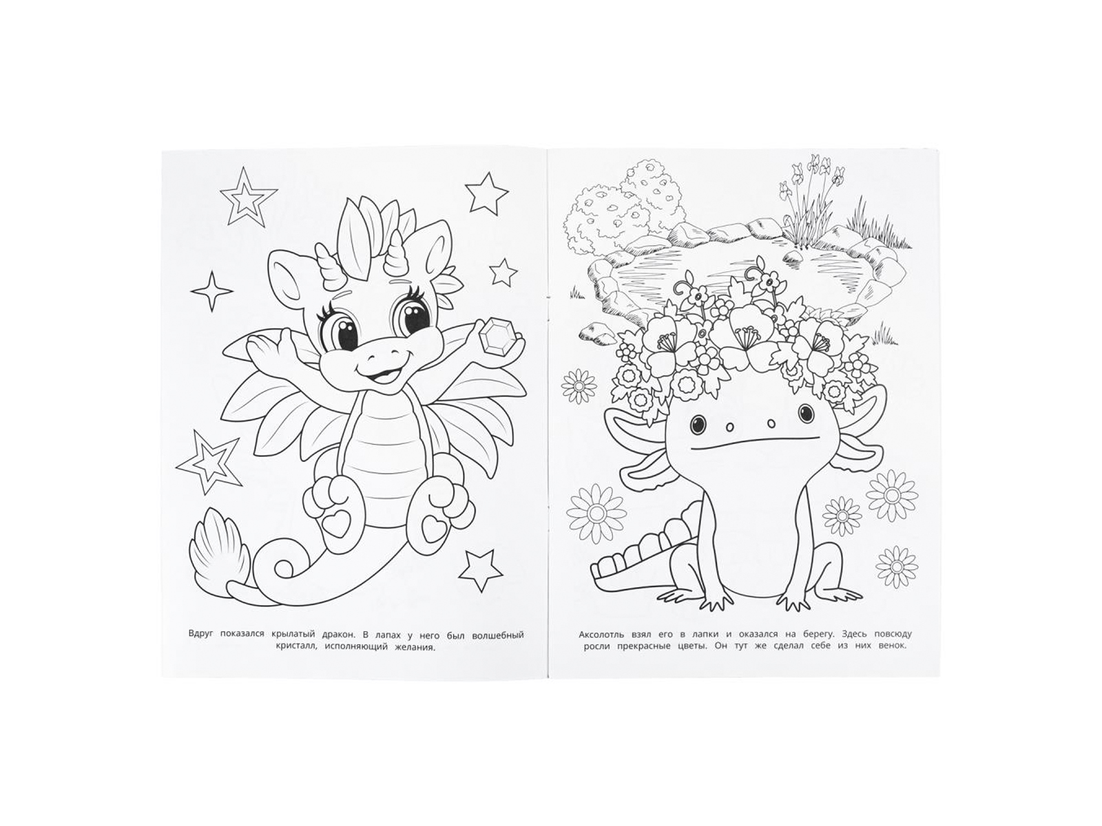 Раскраска &quotУМКА&quot 11267-9, Необычный гость, 214х290мм 16стр.*50