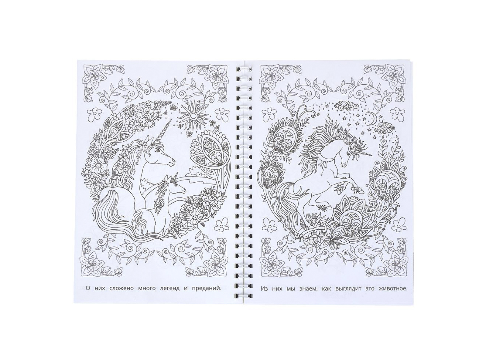 Раскраска-антистресс &quotУМКА&quot 11387-4, Единороги и их друзья, 32стр. *30