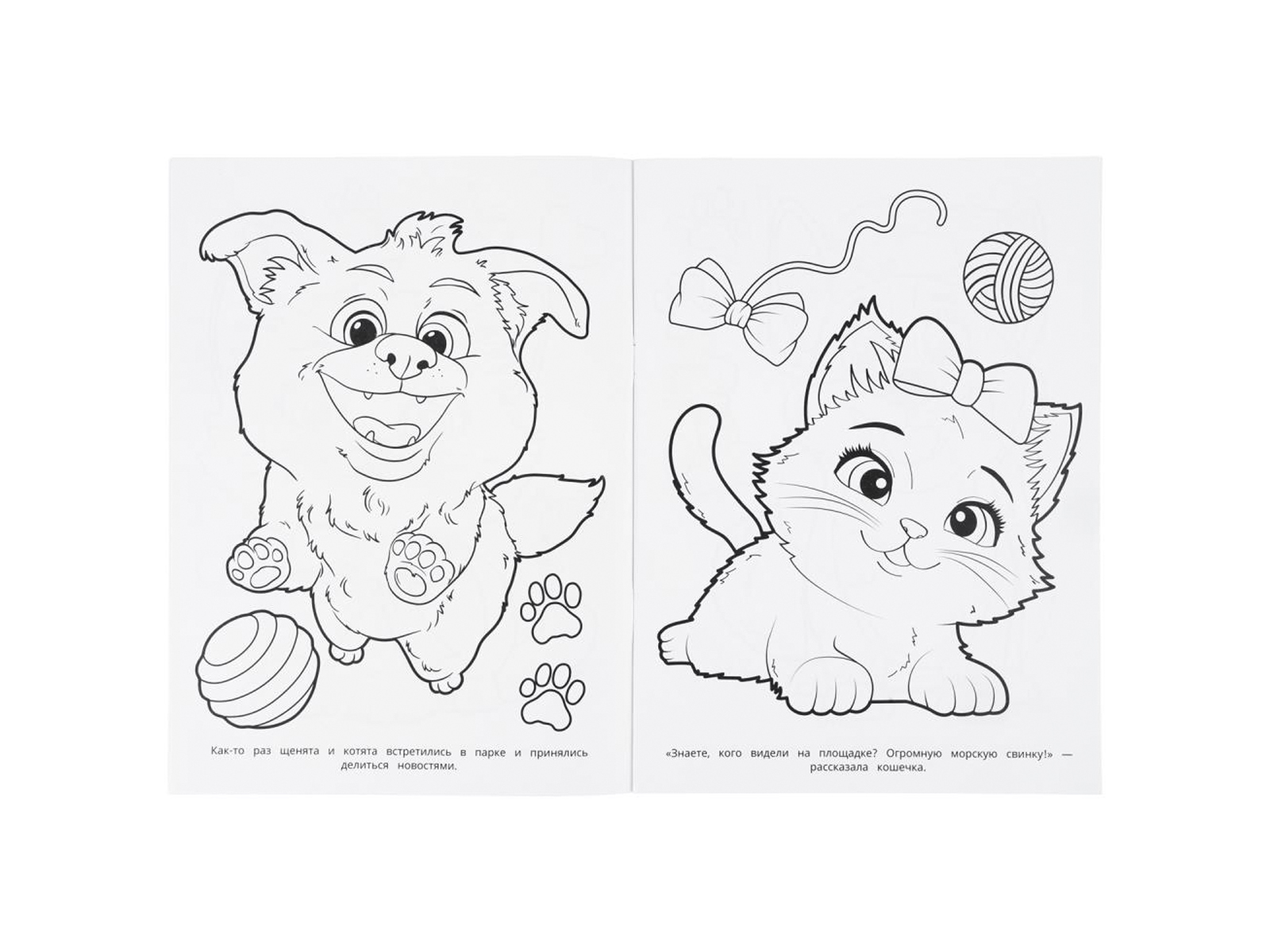 Раскраска &quotУМКА&quot 11378-2, Чудесные гости, 214х290мм 16стр.*50