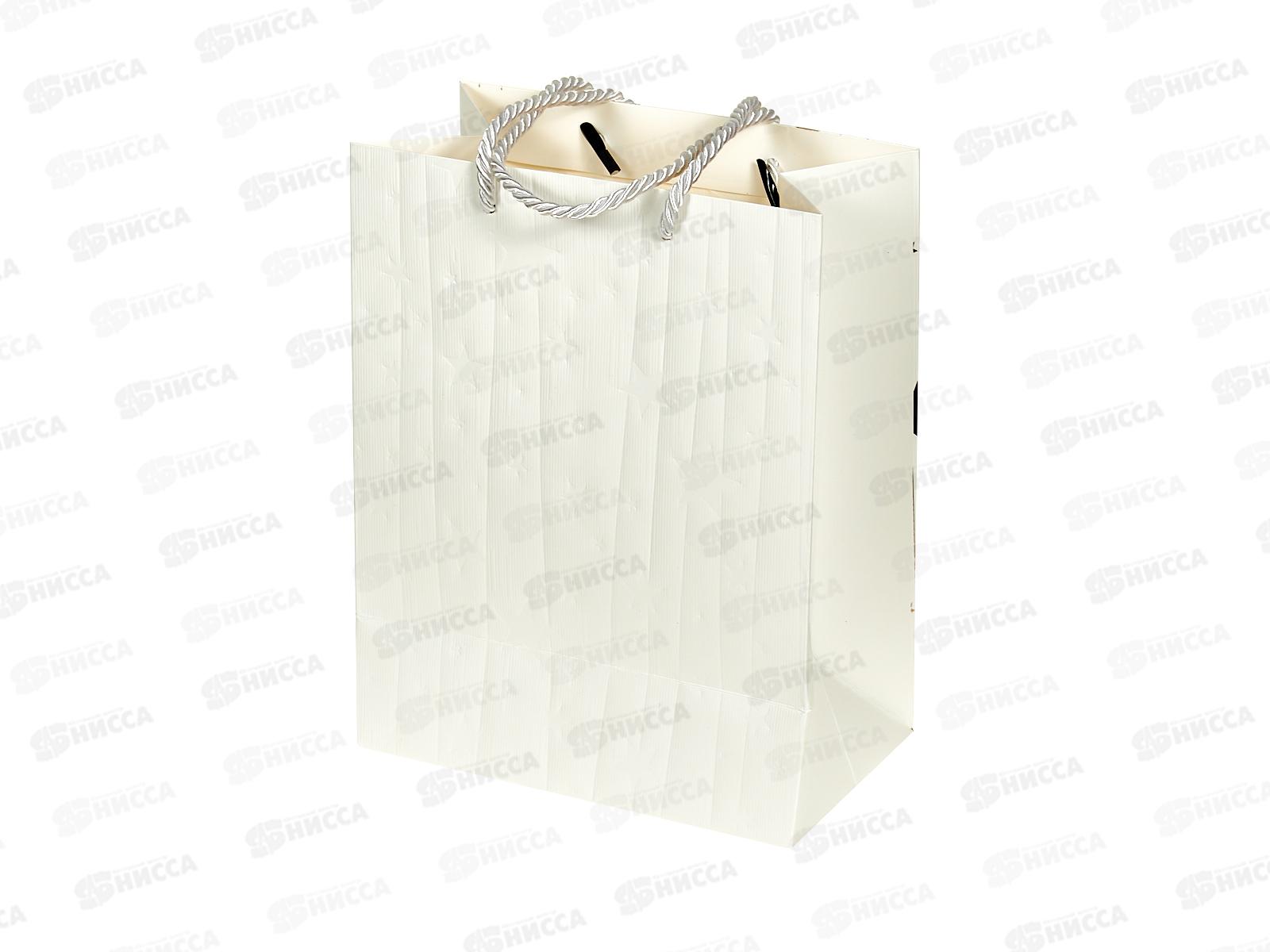 Пакет бумажный люкс 18*23 Звезды 7108S *12