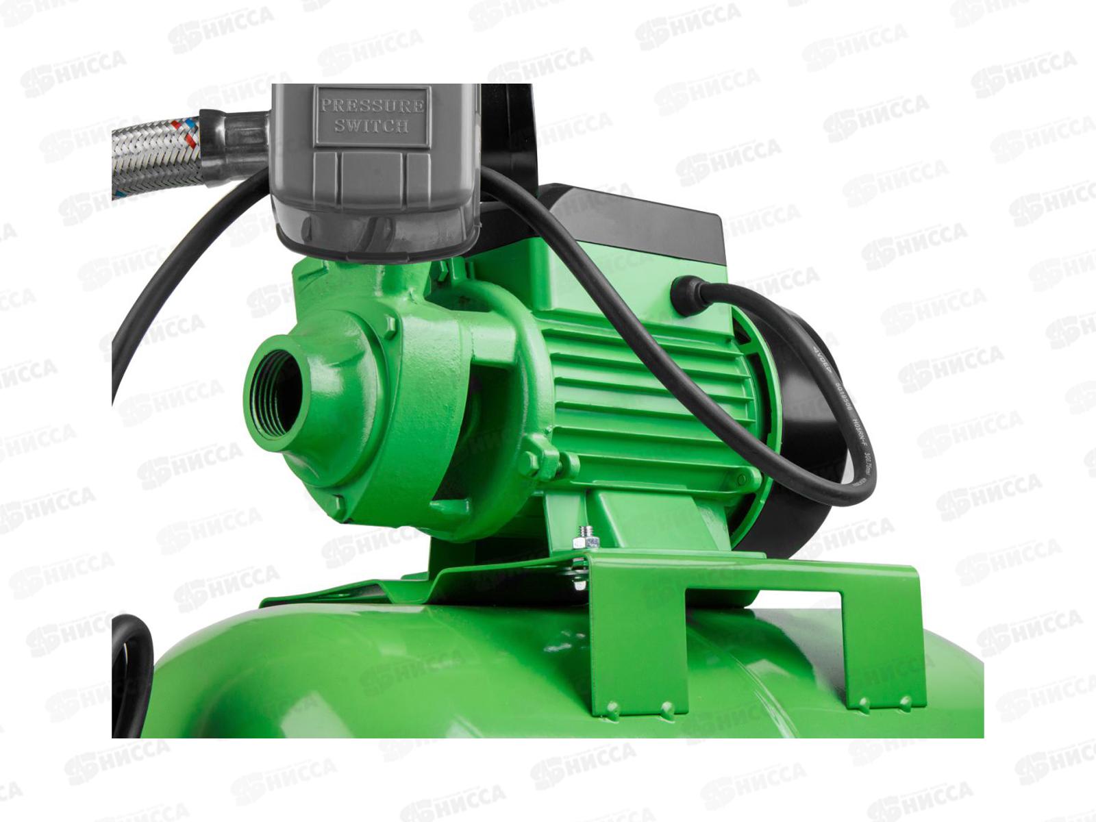 Насосная станция водоснабжения автоматическая  500Вт ECO стальной бак 24л, GFW-524