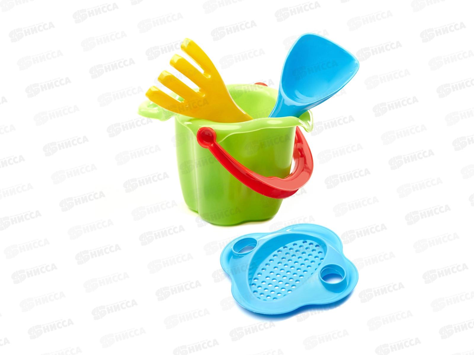 Набор песочный &quotЛукошко&quot 4 эл., 40-0115