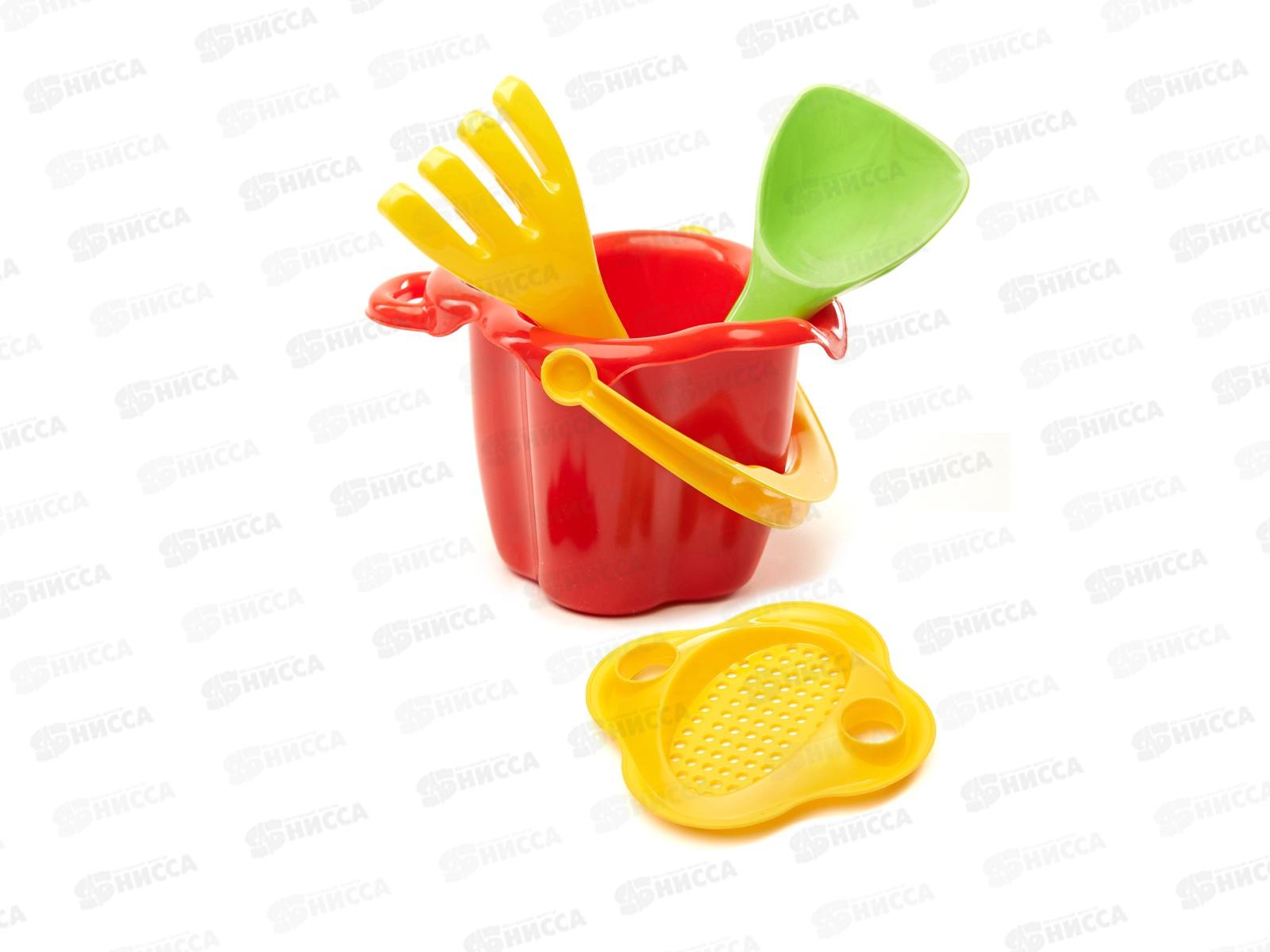 Набор песочный &quotЛукошко&quot 4 эл., 40-0115