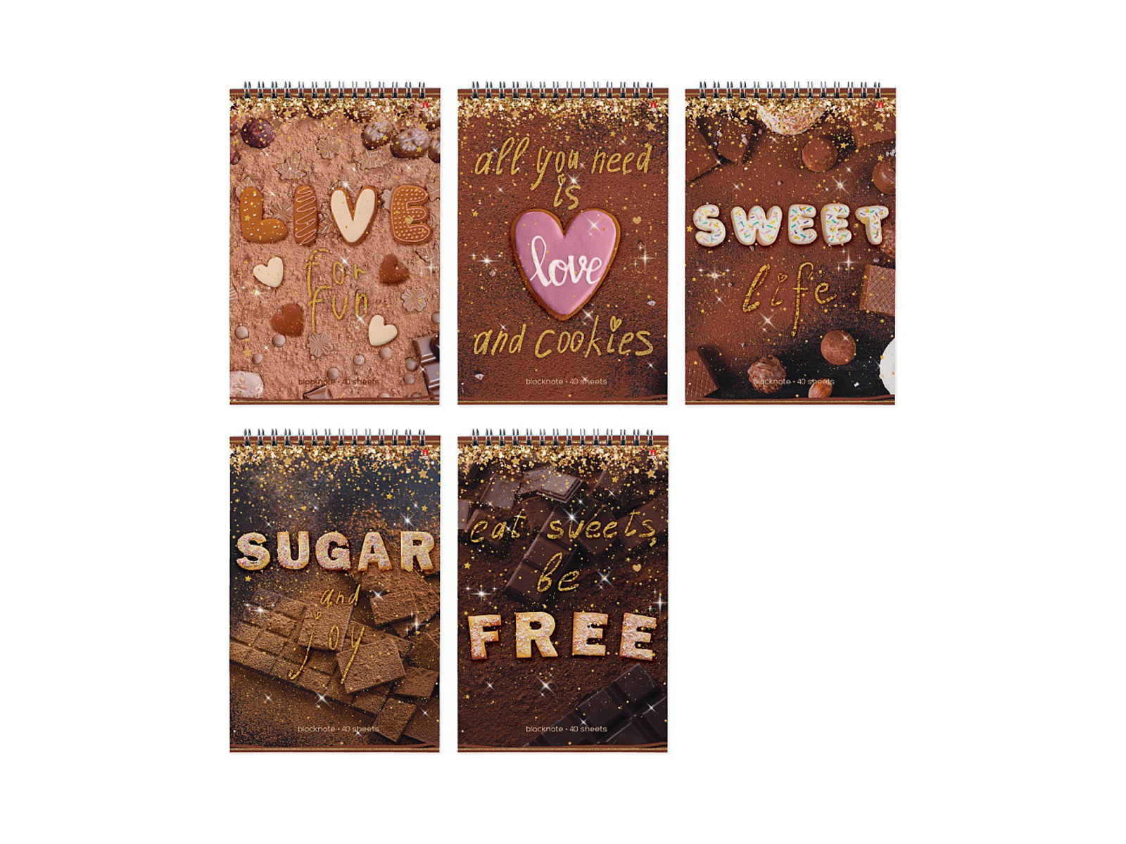 Блокнот 40л АЛЬТ А5 Sweet life , 3-40-723 *50