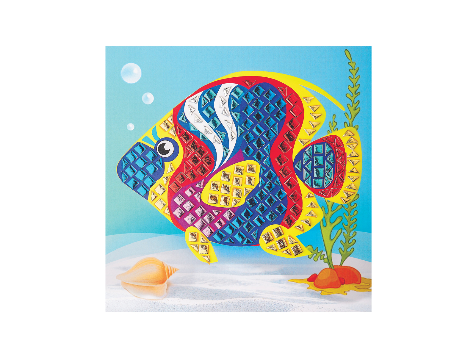 Набор декор мозаика АЛЬТ №2 Рыбка 2-086/02