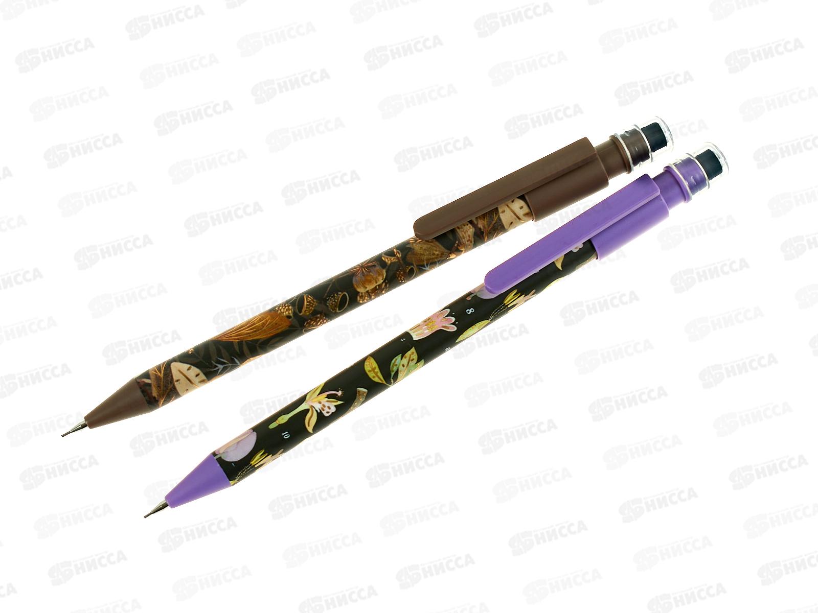 Карандаш мех.с ласт.  B.V. Flora Black night,НВ  21-0077/01  *28