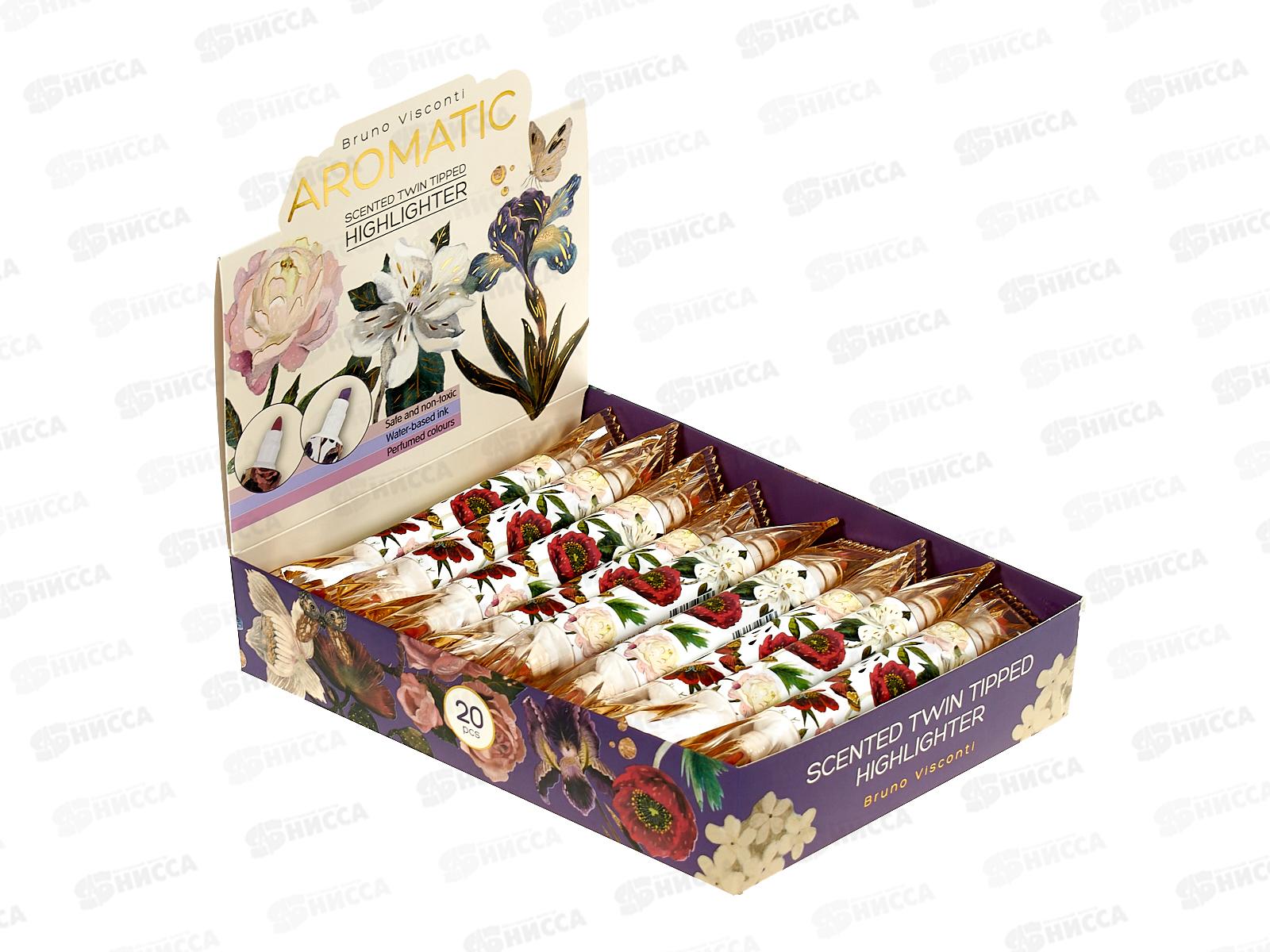 Маркер текст B.V. с запахом Flora Пионы,персиковый.22-0189*20