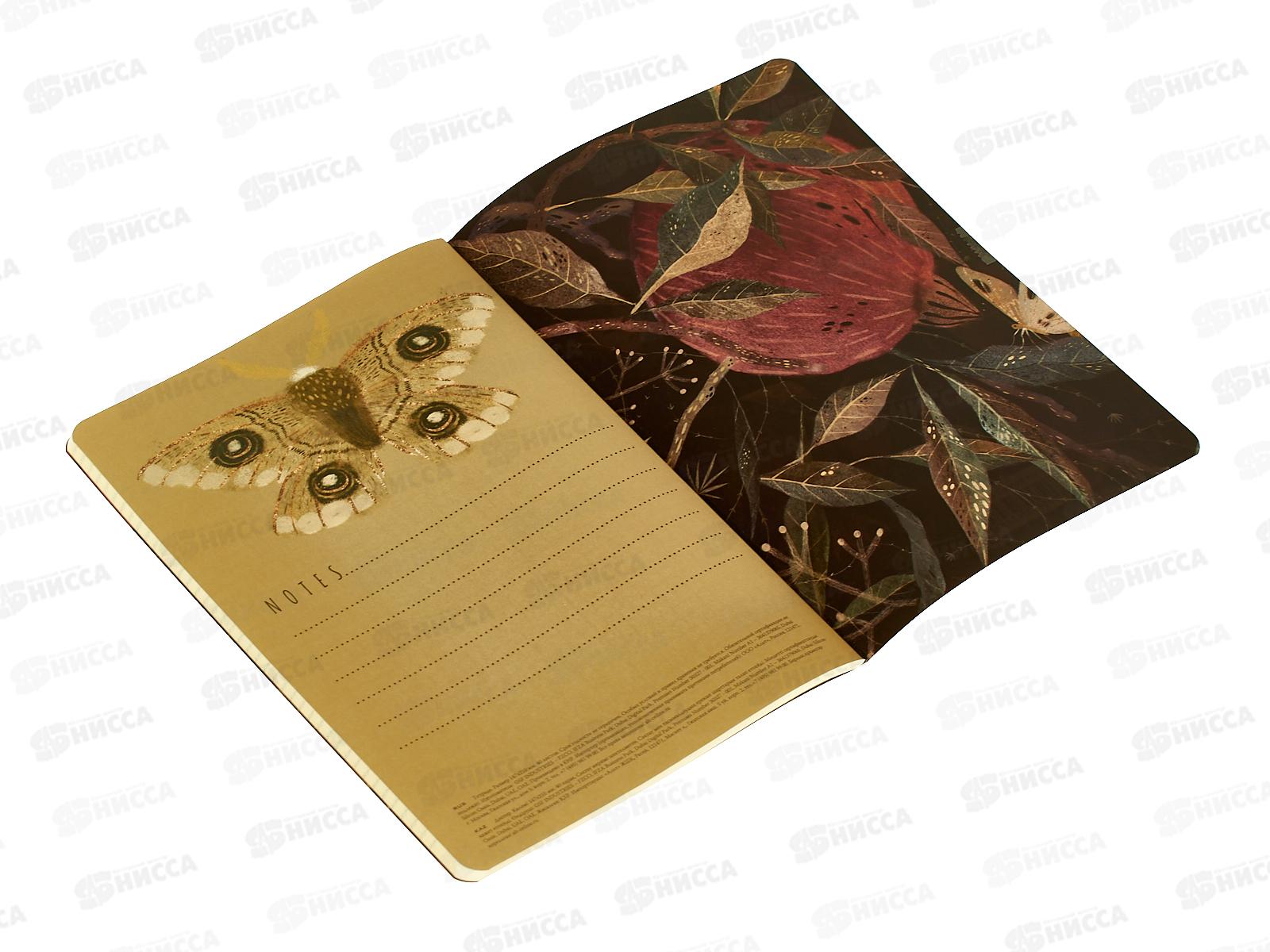 Тетрадь 40л кл. B.V. Flora Гранат 7-40-001/170*4/64