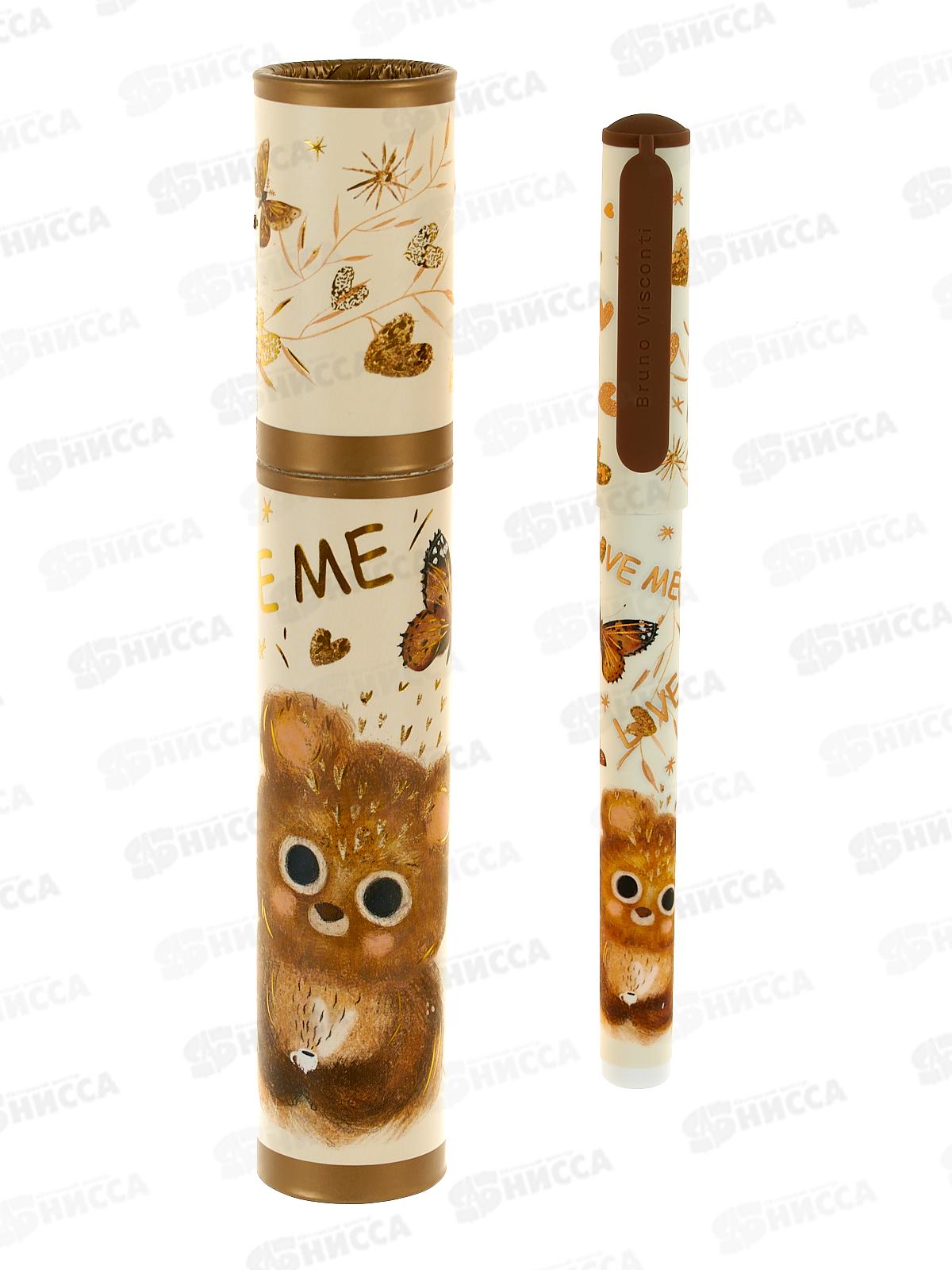 Ручка шар. B.V. DreamWrite,Love me Friends,синяя,20-0264/24*24