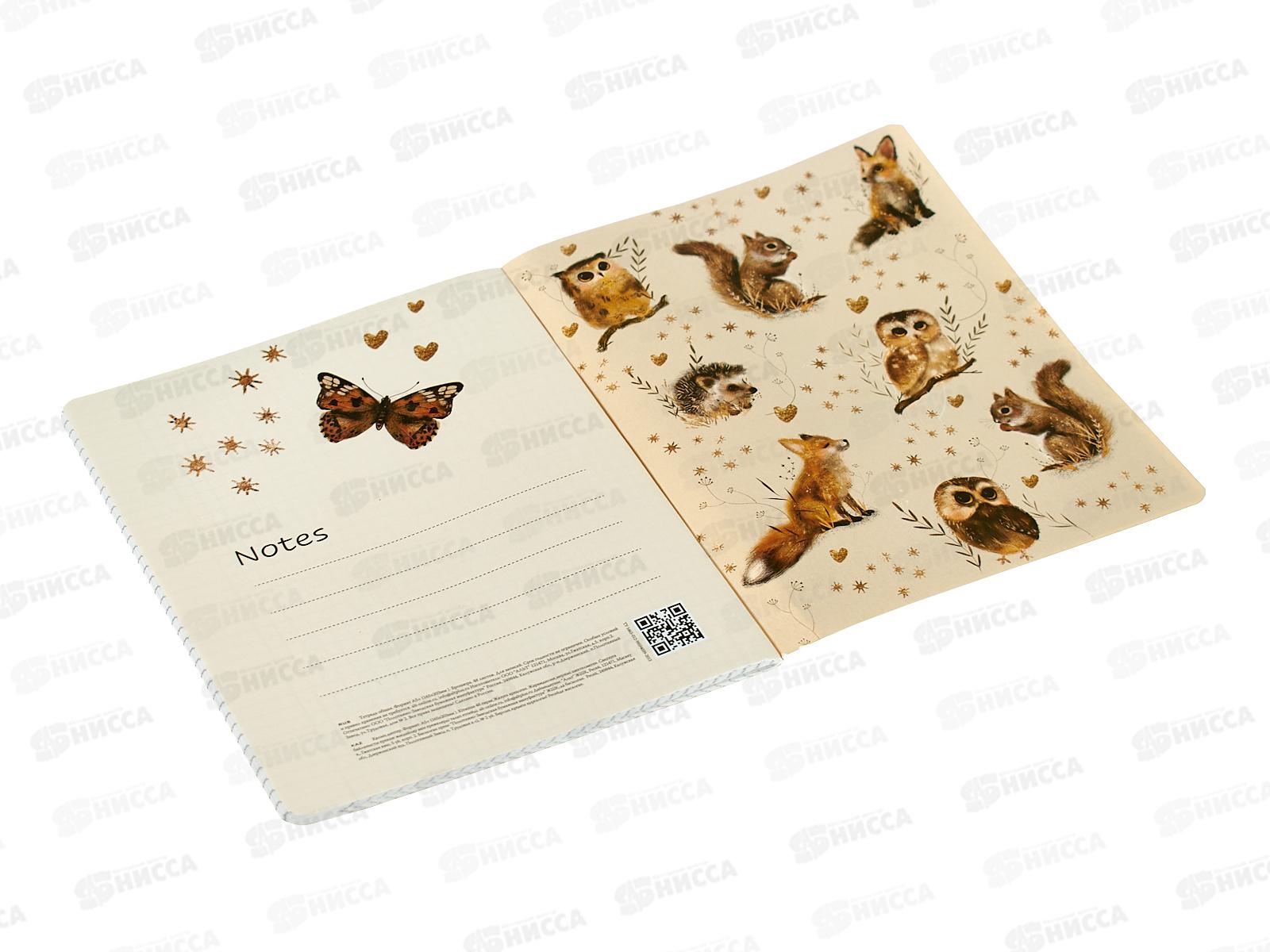 Тетрадь 48л кл. B.V. Love me Funny animals 7-48-1399*4/64