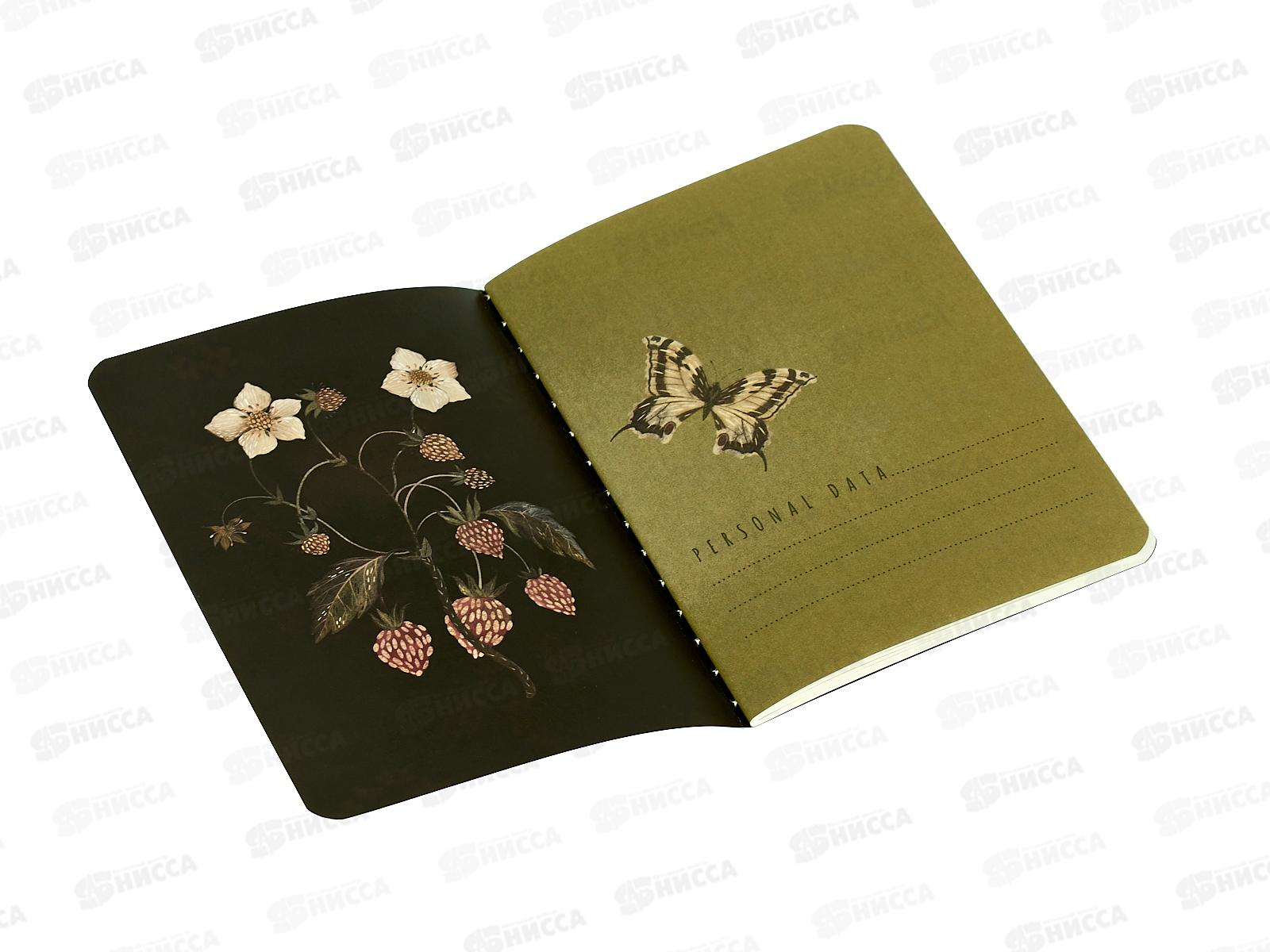 Блокнот 32л кл. B.V. А6 Flora Лесные ягоды 7-32-1387/05*4/64