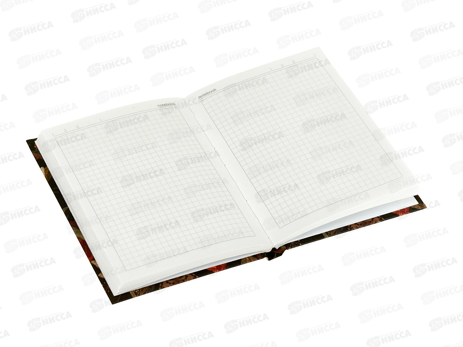 Блокнот-престиж АЛЬТ 80л А6 Flora Гранат 3-80-005/59