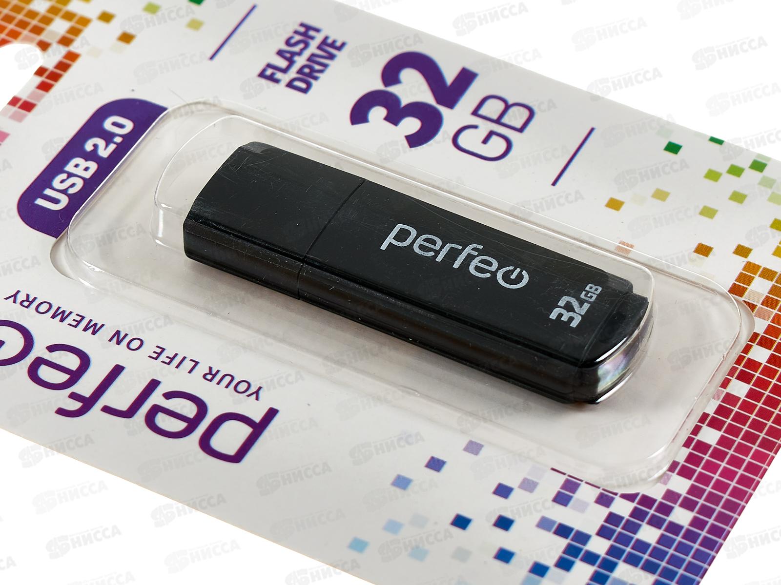 Флеш-карта Perfeo USB 32Gb C04 black