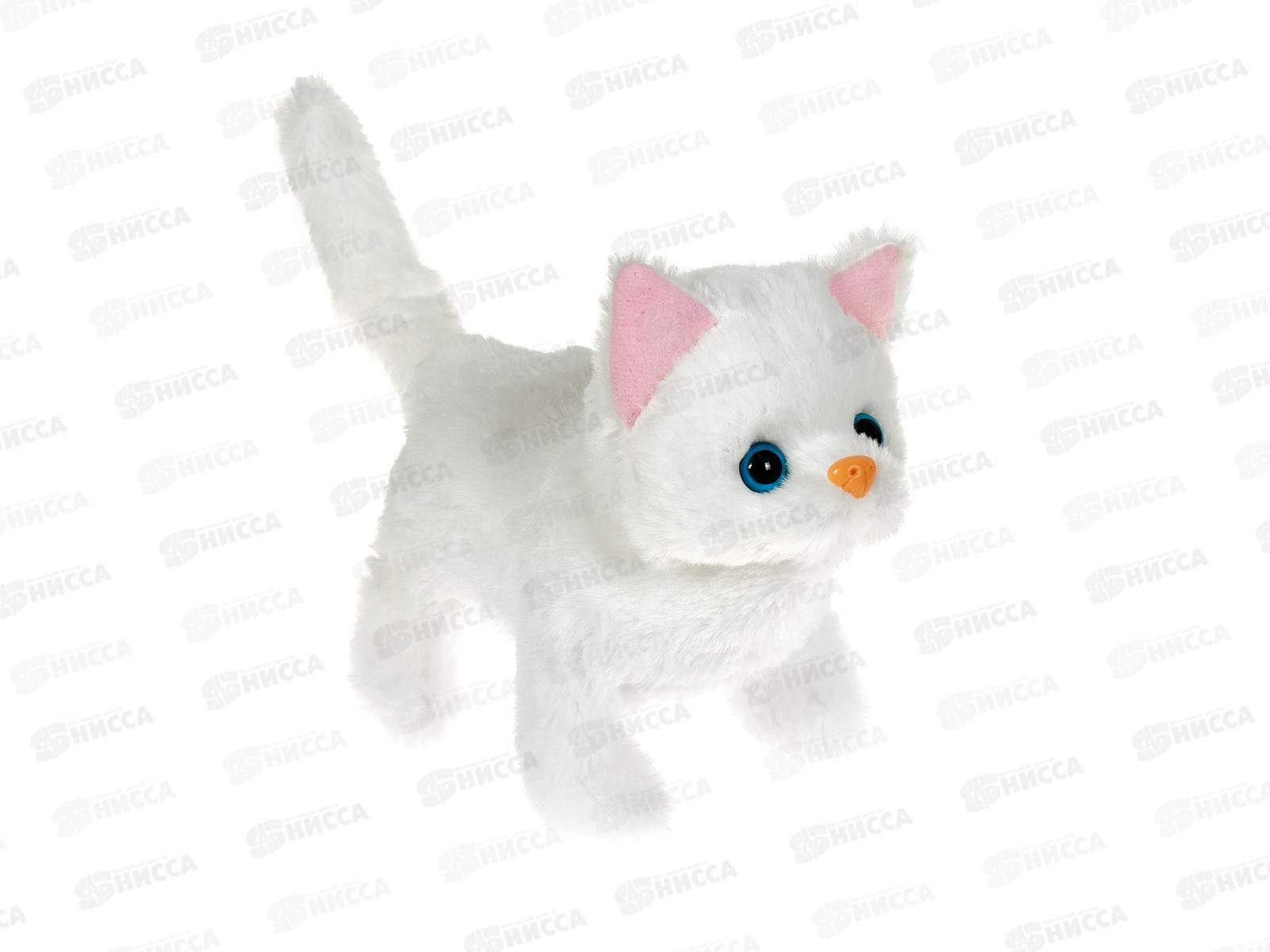 Киска Мурыска №МС-1076 в коляске с аксессуарами, звук, 41*22*15,5