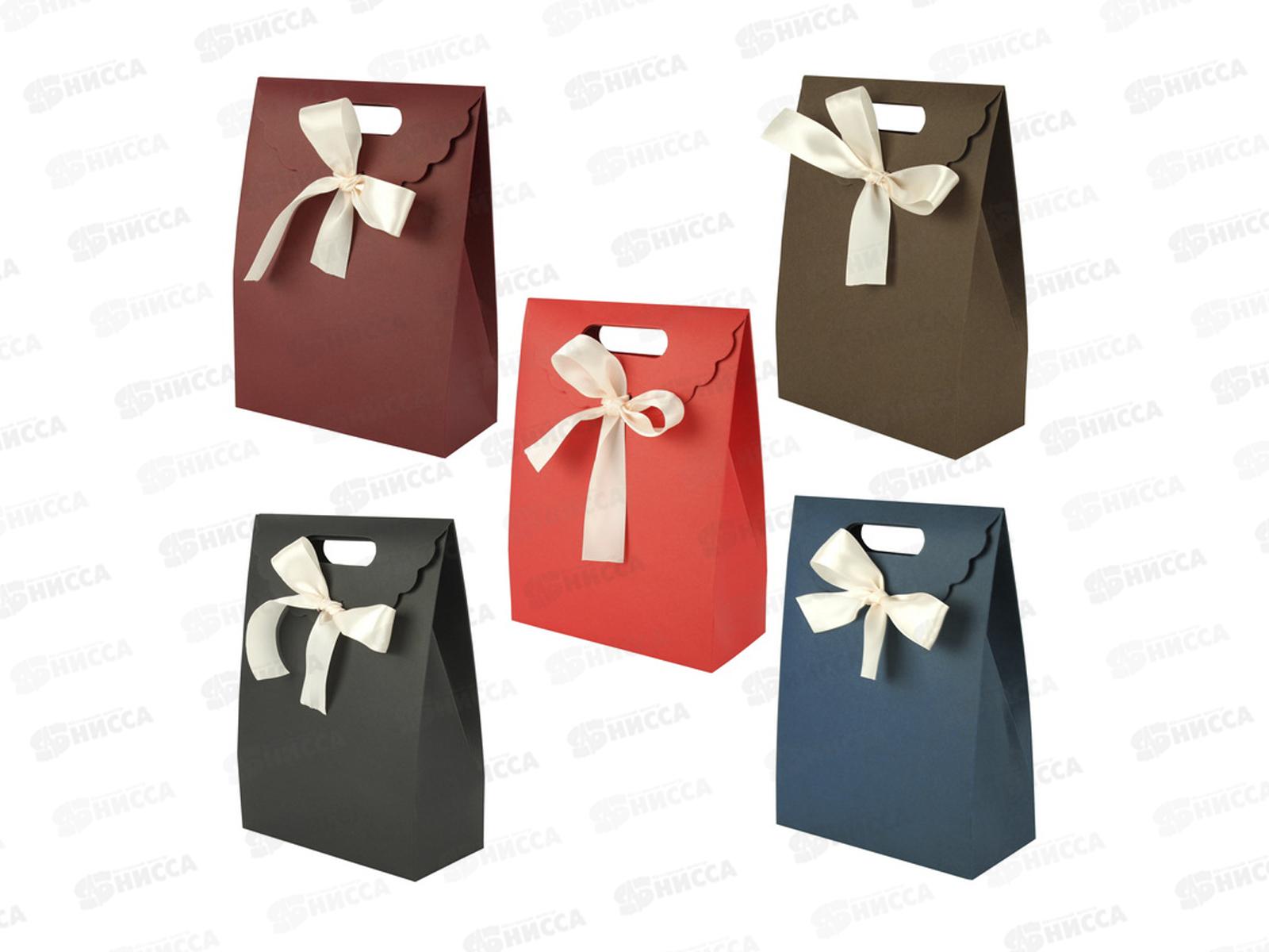 Пакет подарочный 19*26*9см асс  DV-13287  *10