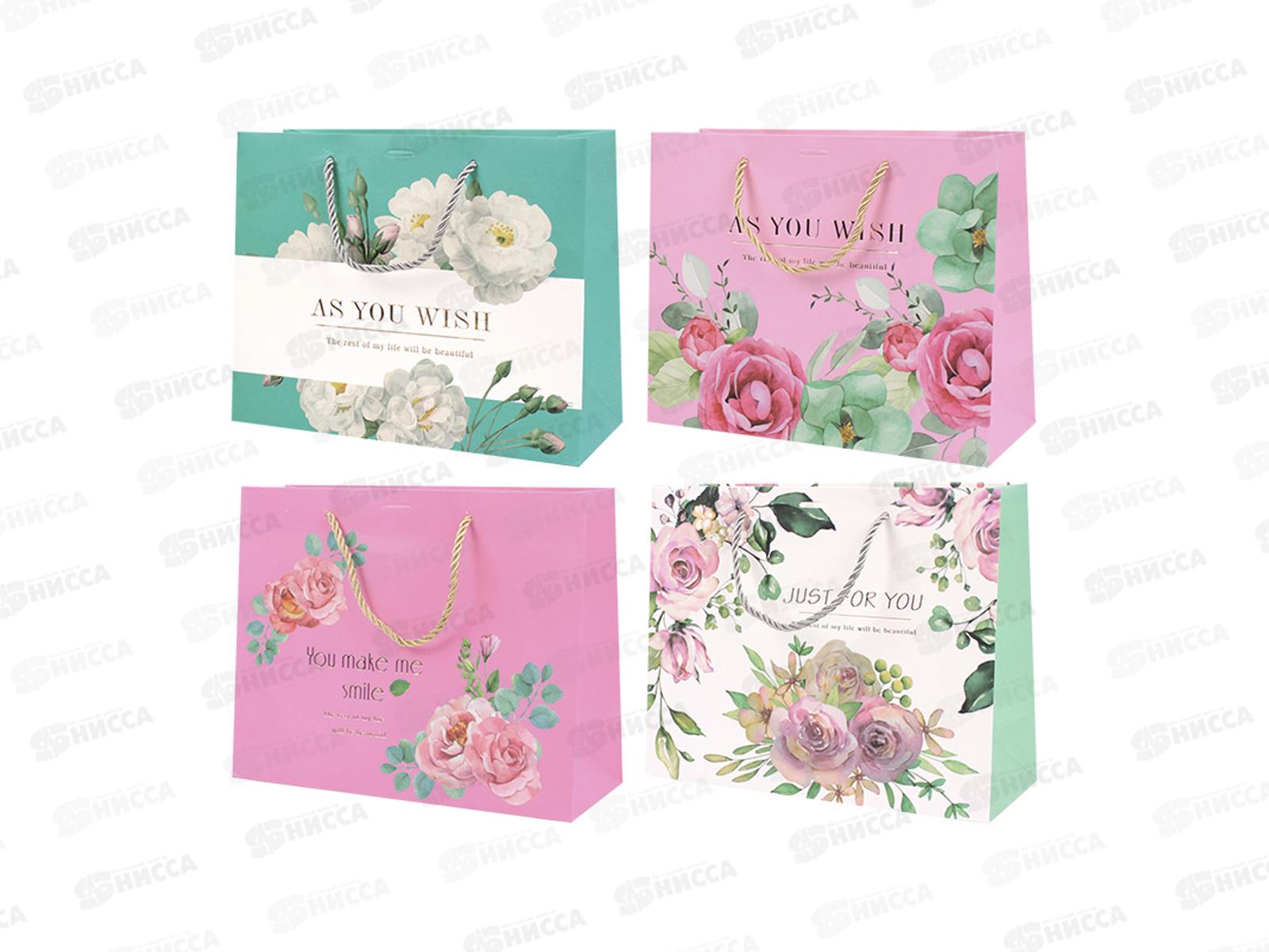 Пакет подарочный 32*26*11см  DV-14881L  *12