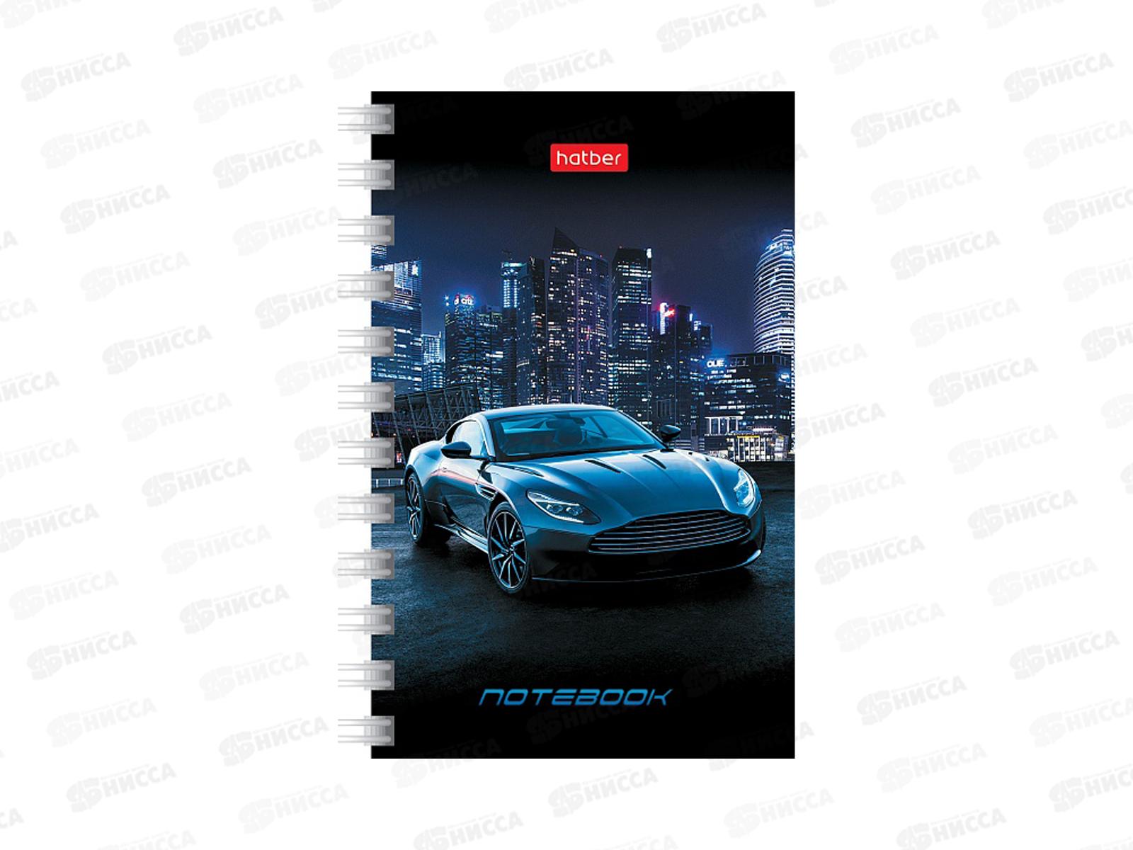 Записн.книжка Hatber А7 40л Автопанорама. на греб 043276 *12