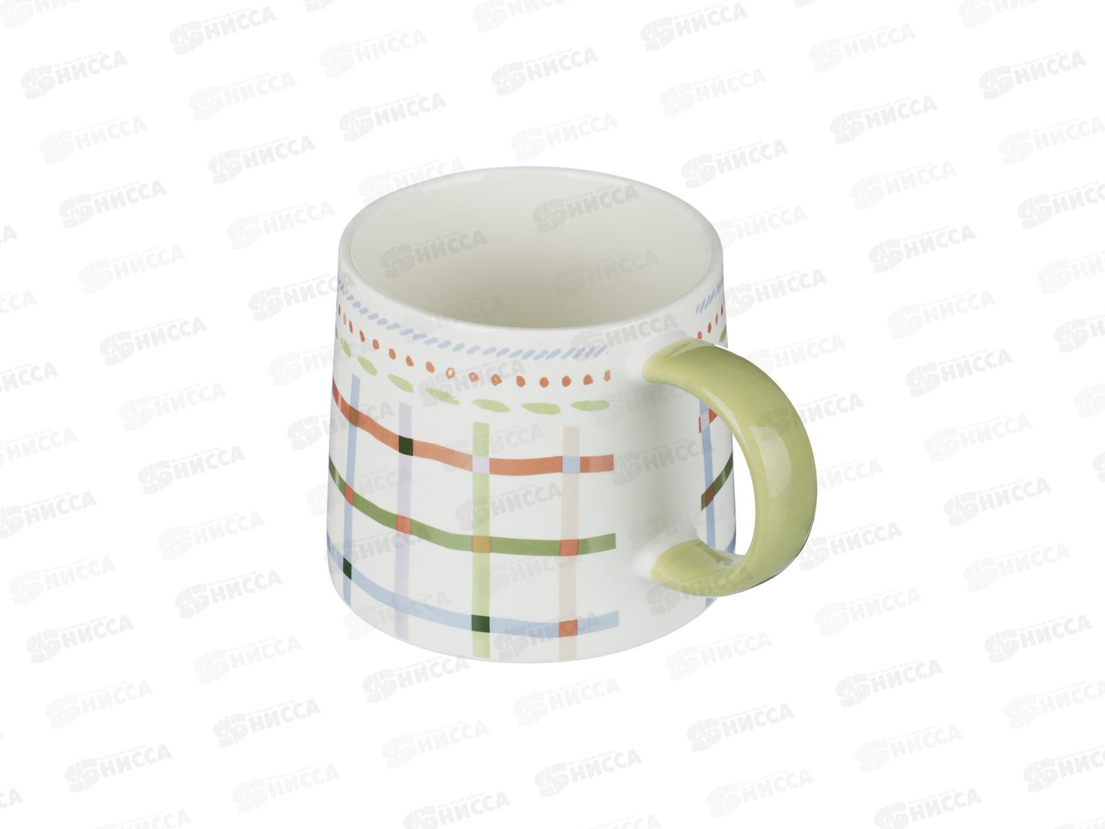 Кружка 380мл Лето, фарфор, 4 дизайна, MILLIMI, 806-517 г